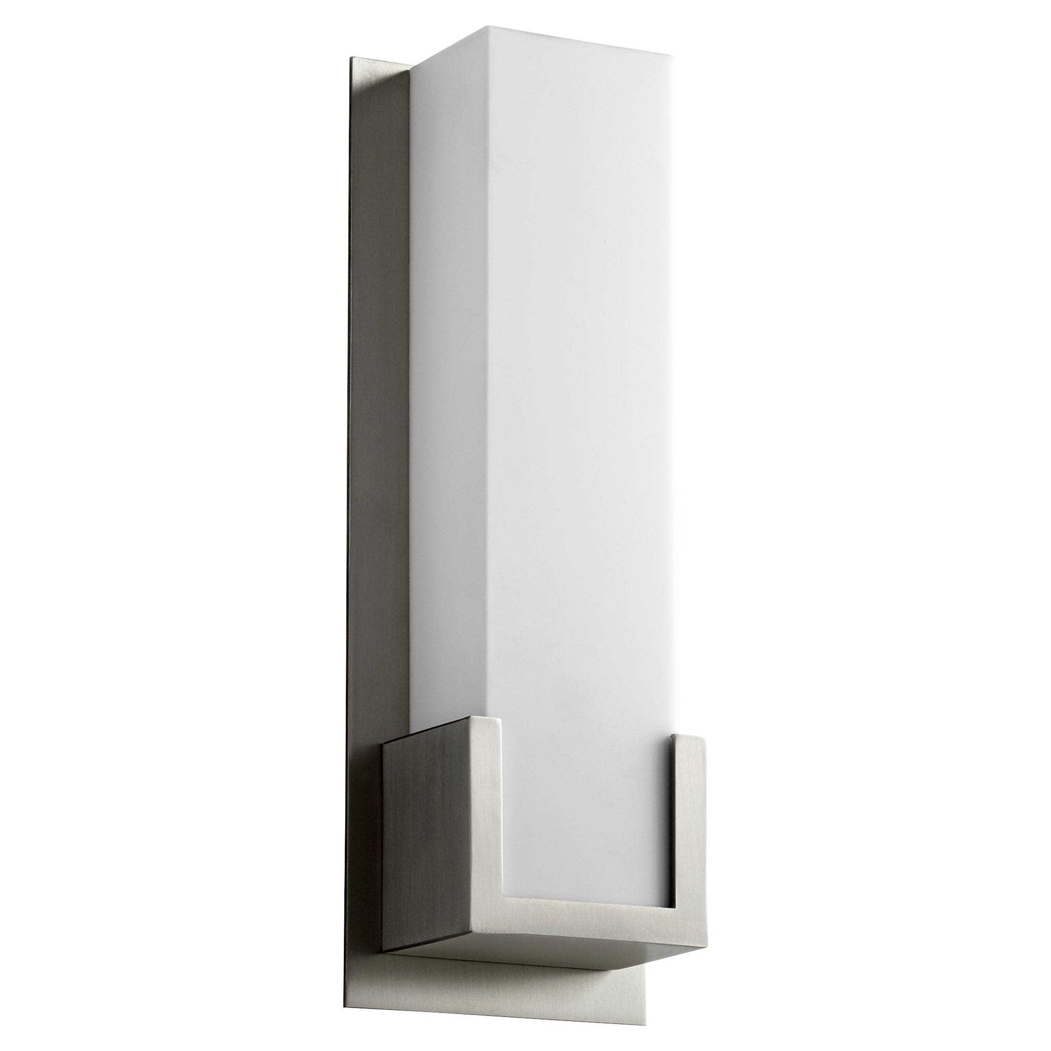 Oxygen by Quorum 3-540-27 Sconce, UL Damp Rated, Satin Nickel