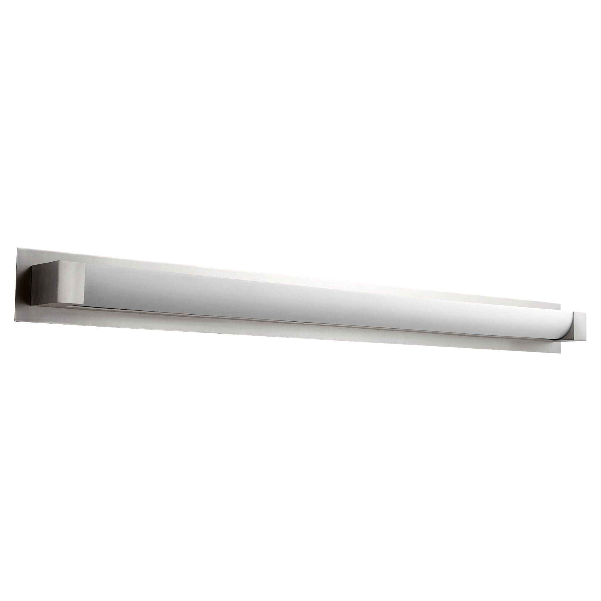 Oxygen by Quorum 3-549-40 Vanity Light Fixture, UL Damp Rated, Satin Nickel