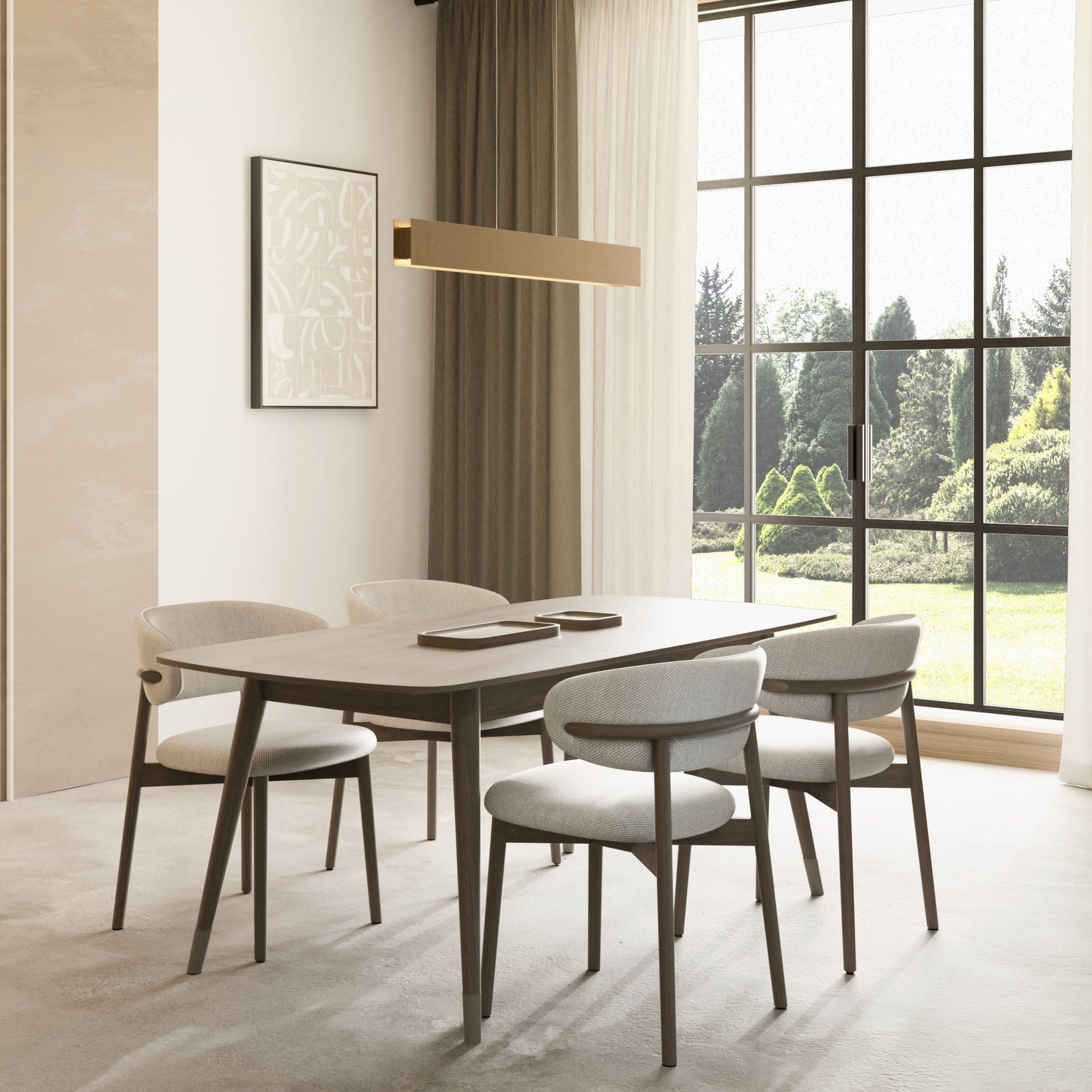 Oxygen by Quorum BRIO 3-6017-60 Pendant - Powdered Gold