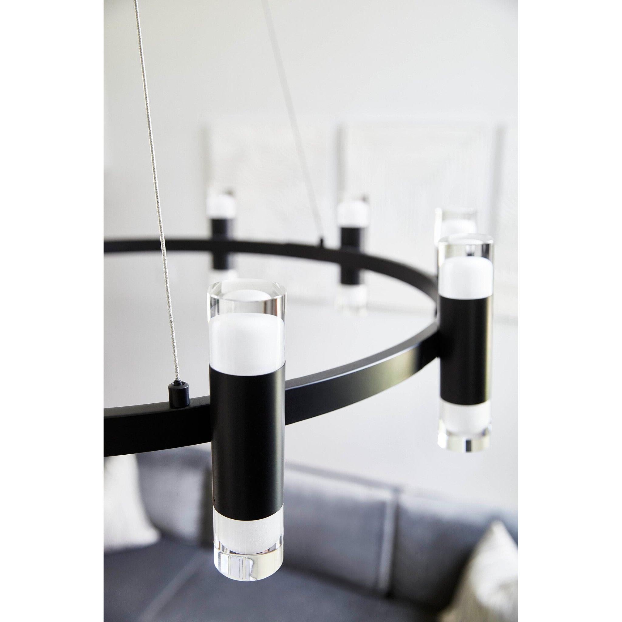 Oxygen by Quorum ALARUM 3-6095-15 Pendant - Black