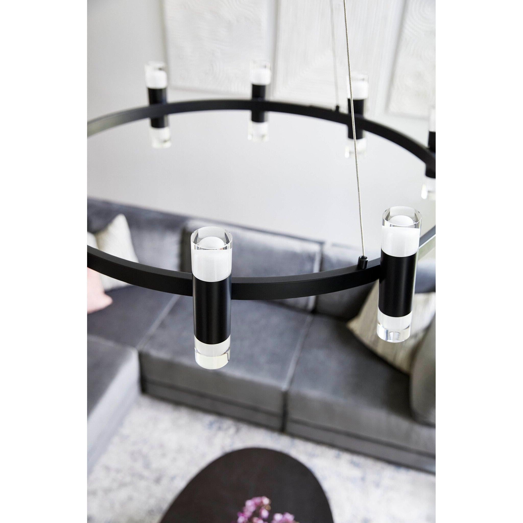 Oxygen by Quorum ALARUM 3-6095-15 Pendant - Black