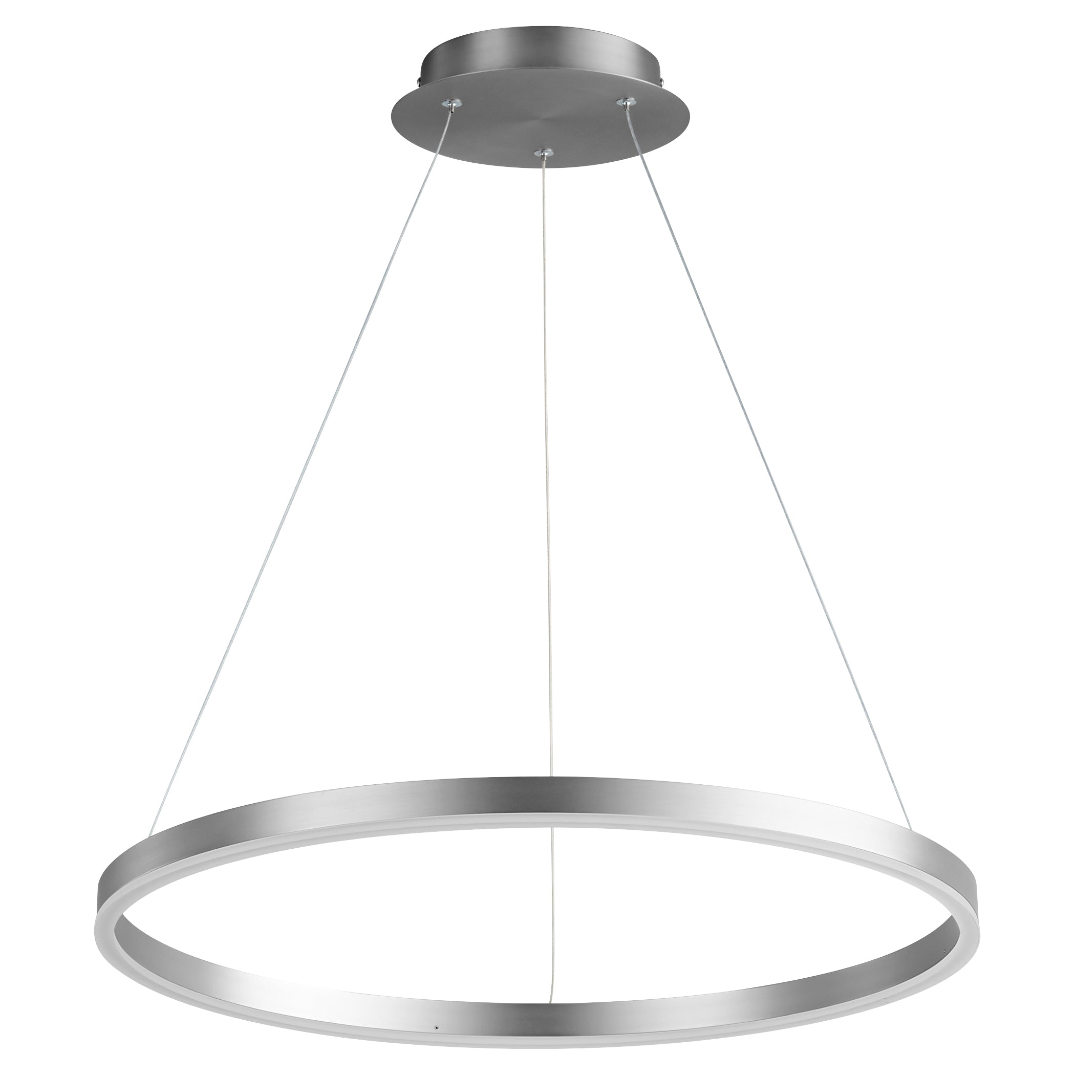 Oxygen Circulo 3-64-24 Pendants - Satin Nickel