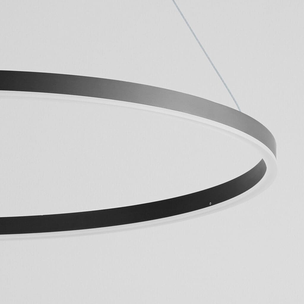 Oxygen by Quorum CIRCULO 3-65-15 Pendant Traditional - Black