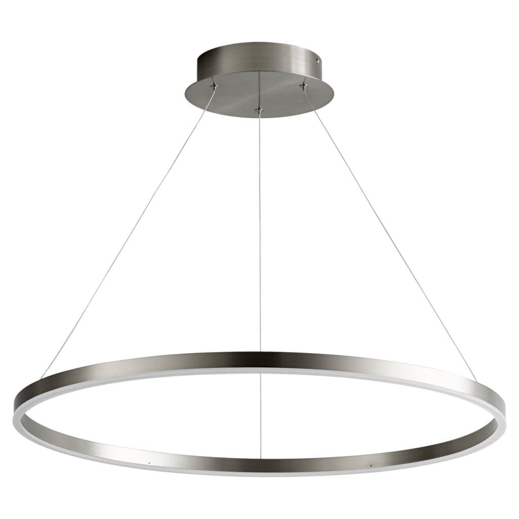 Oxygen by Quorum CIRCULO 3-65-24 Pendant Traditional - Satin Nickel