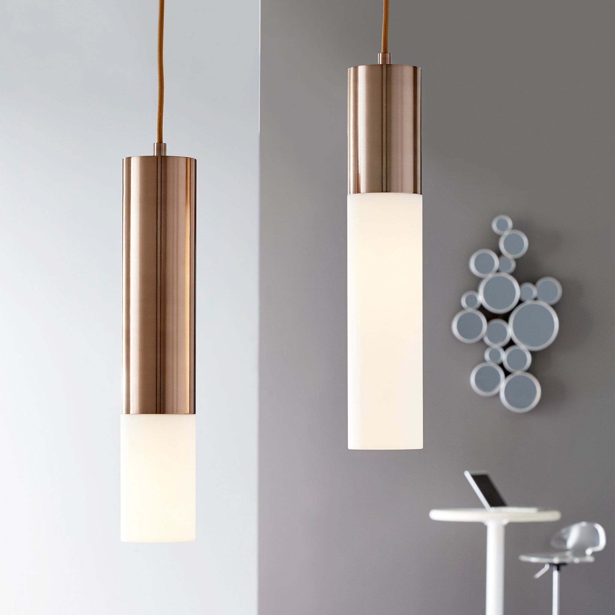 Oxygen by Quorum OPUS 3-654-125 Pendant Traditional - Satin Copper