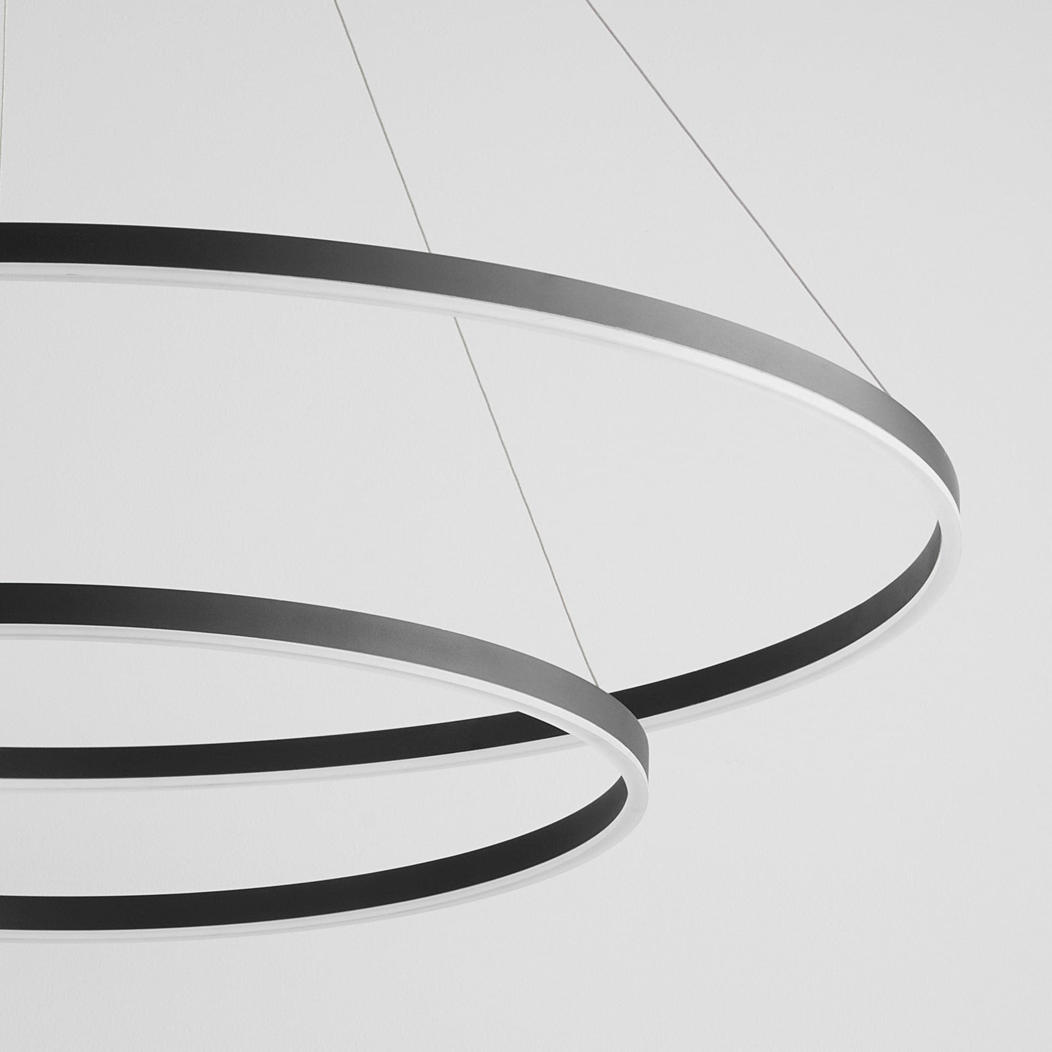 Oxygen by Quorum CIRCULO 3-6548-15 Pendant Transitional - Black