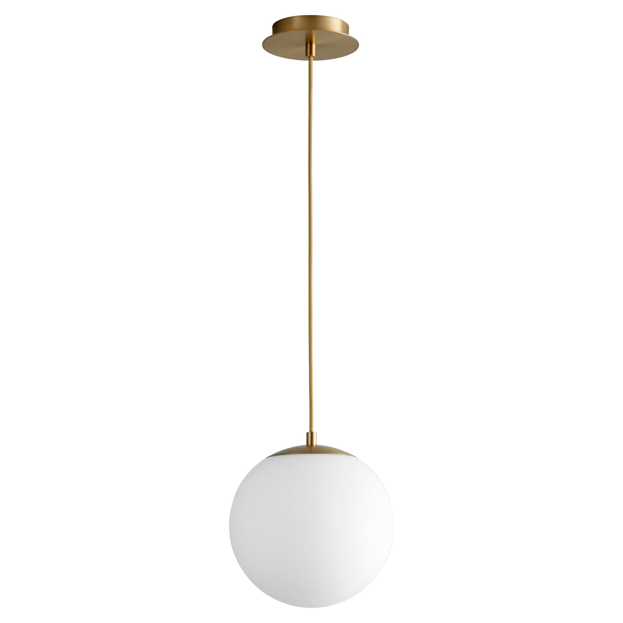 Oxygen Luna 3-672-40 Pendants - Aged Brass