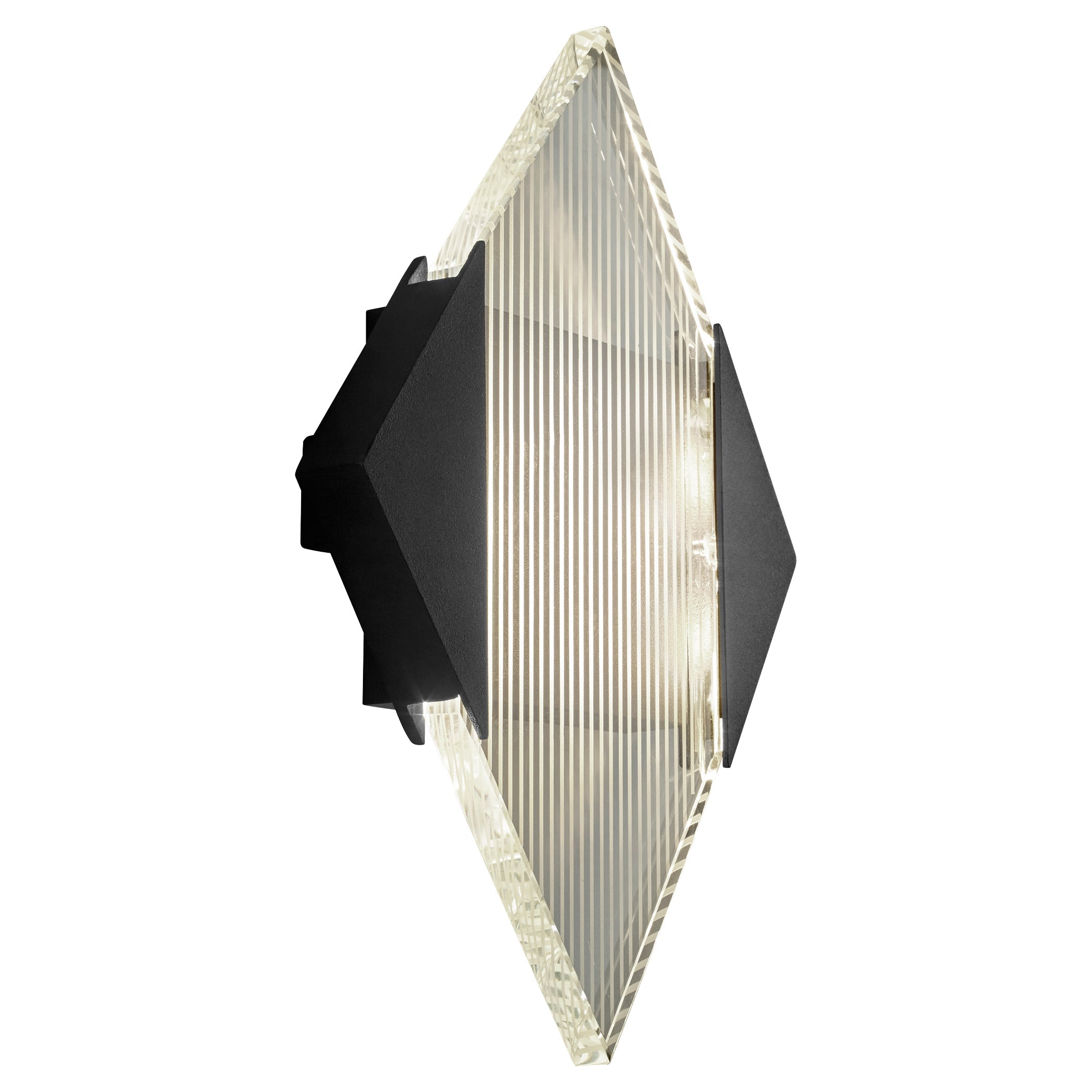 Oxygen Nova 3-707-15 Outdoor Wall Sconce Light - Black