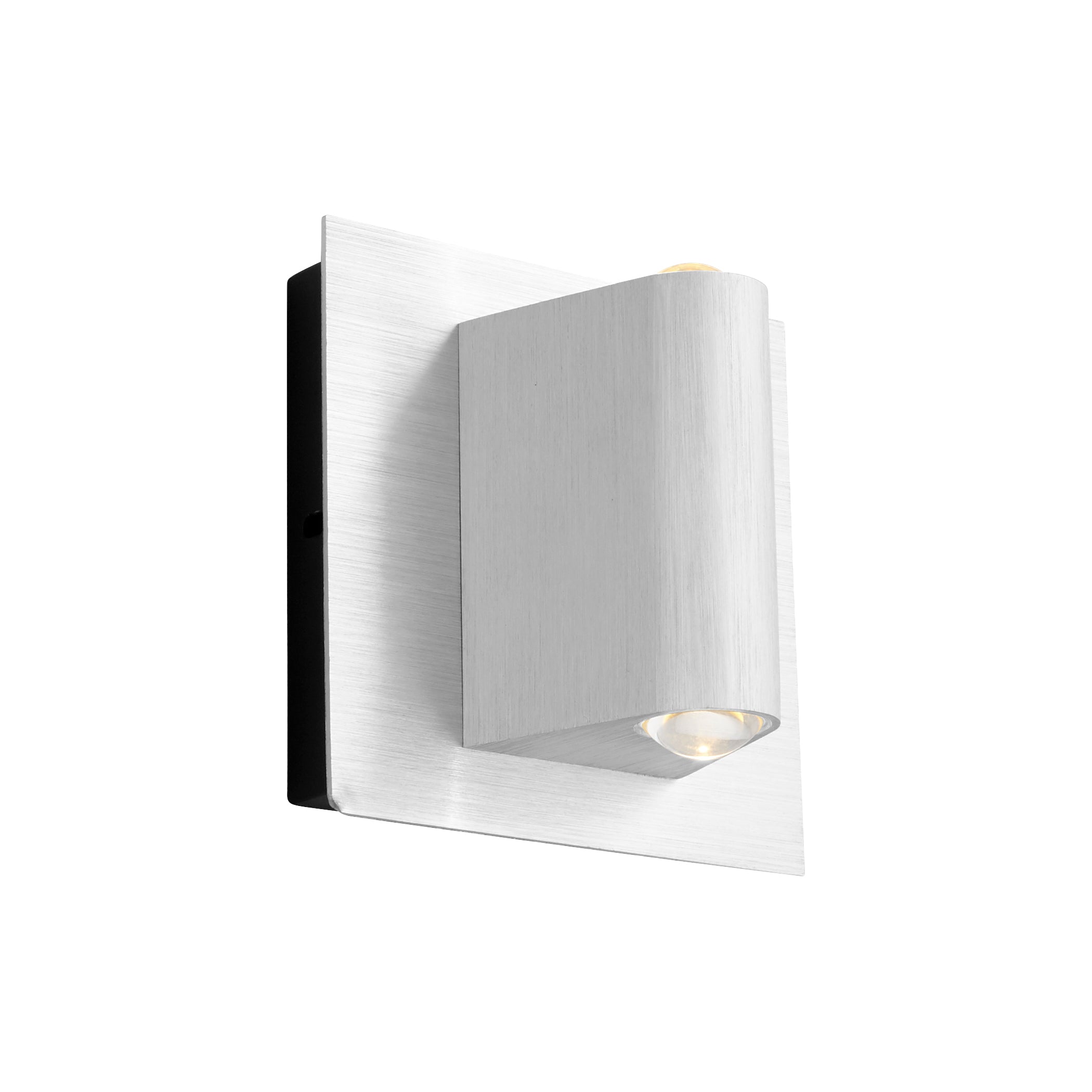 Oxygen Cadet 3-748-16 Outdoor Wall Sconce Light - Brushed Aluminum