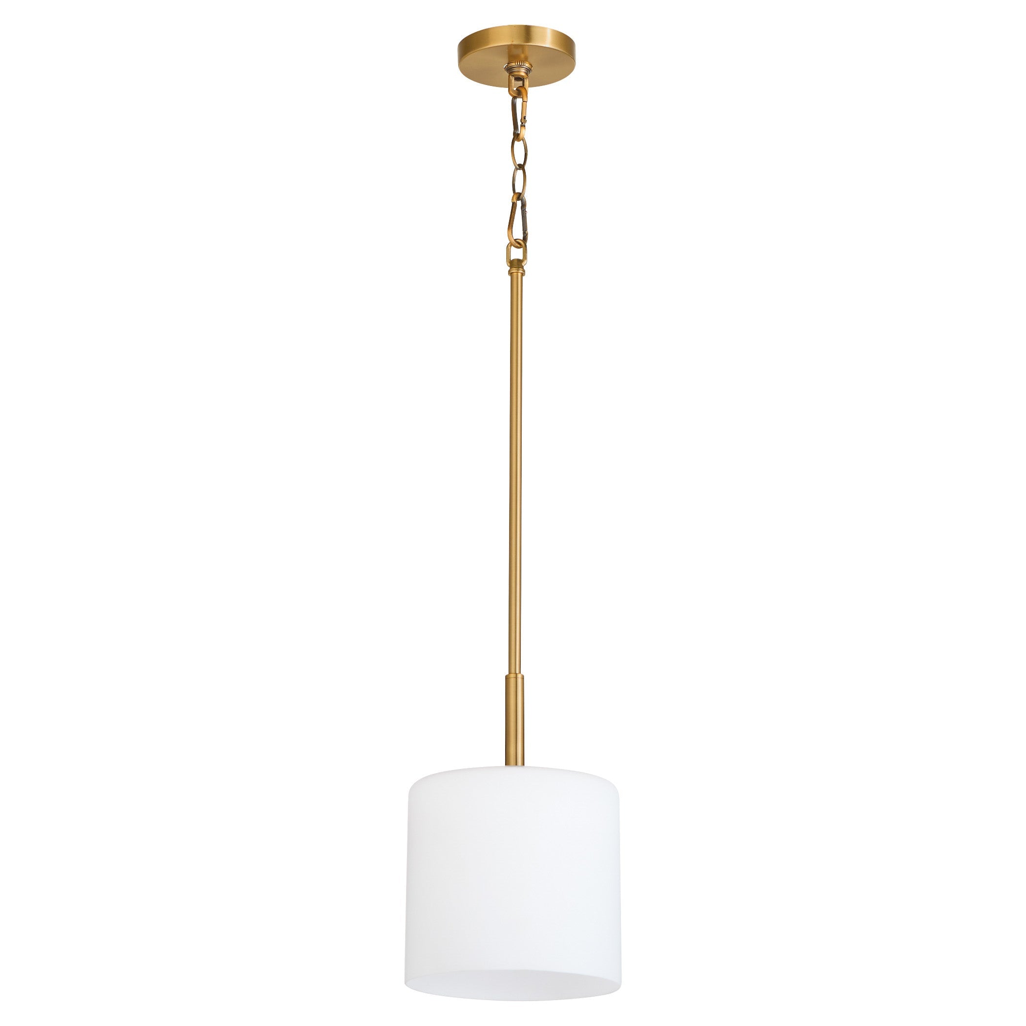 Quorum RUTHERFORD 3307-47 Pendant - Brushed Brass