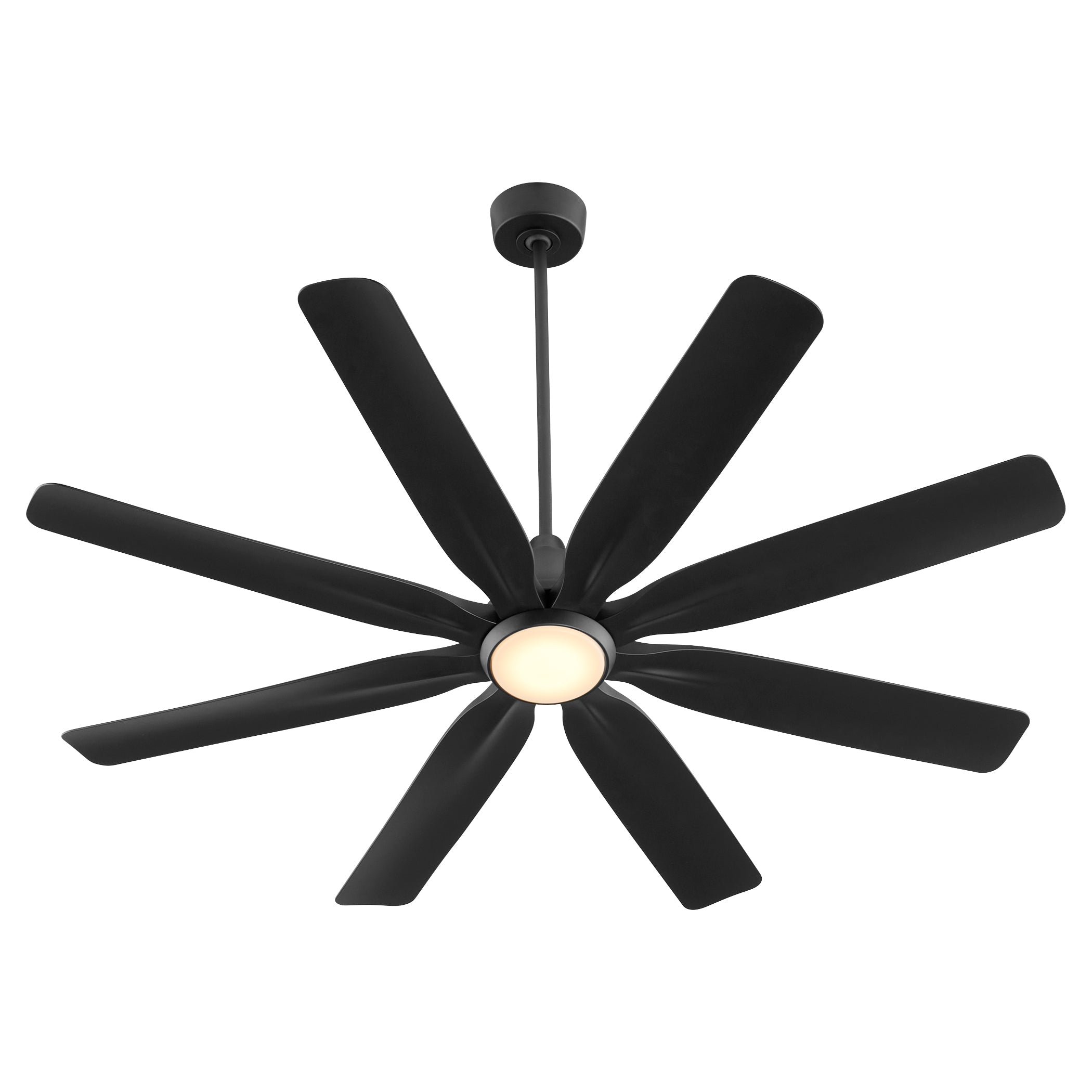 Quorum Rosales 33608-59 Patio Fan - Matte Black