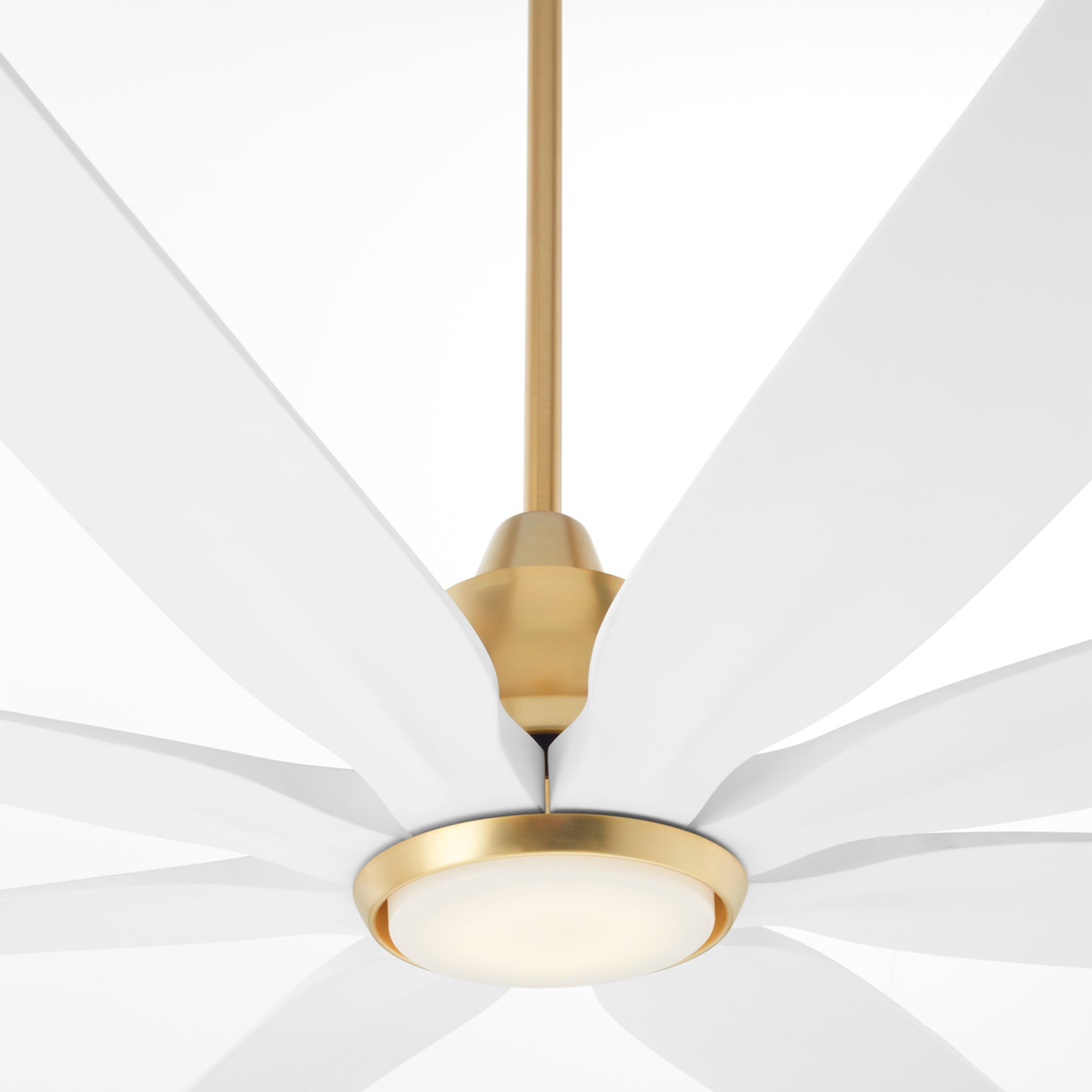 Quorum Rosales 33608-80 Patio Fan - Aged Brass