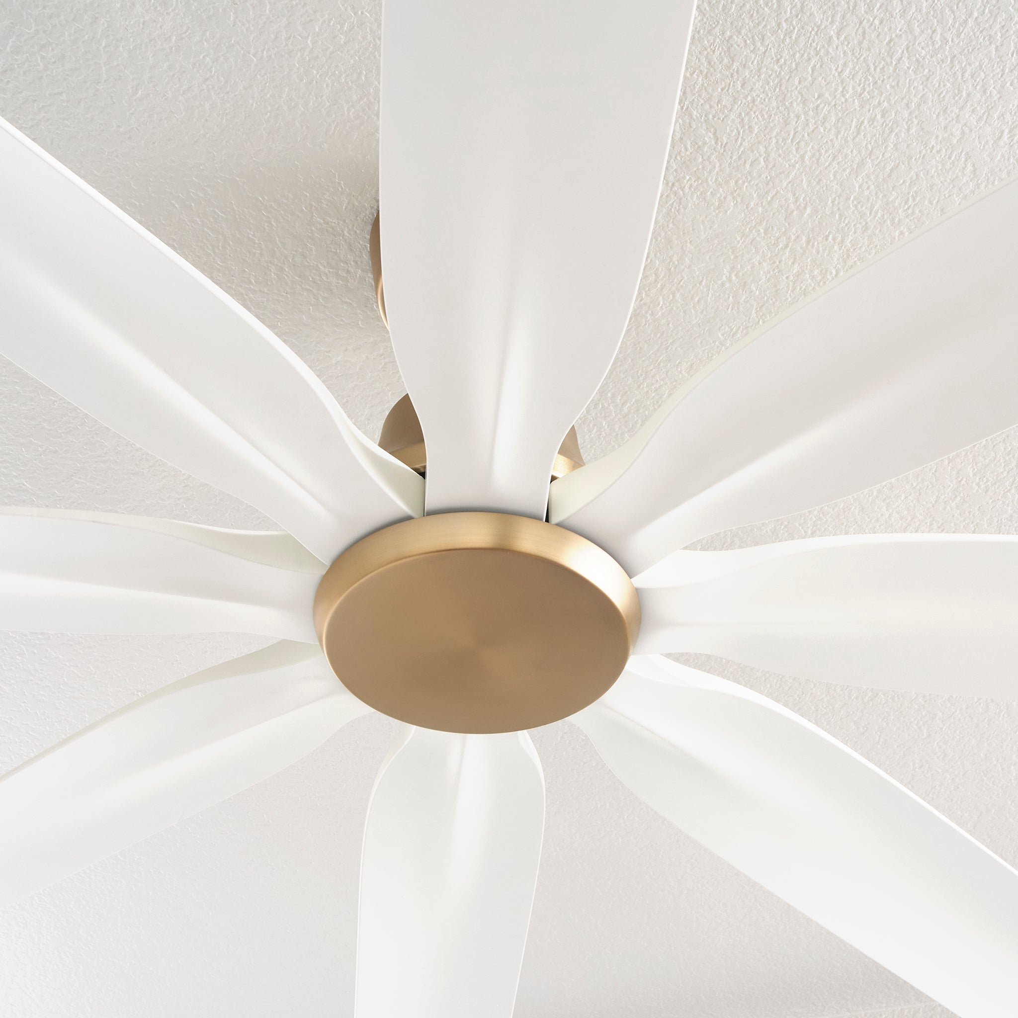 Quorum Rosales 33608-80 Patio Fan - Aged Brass