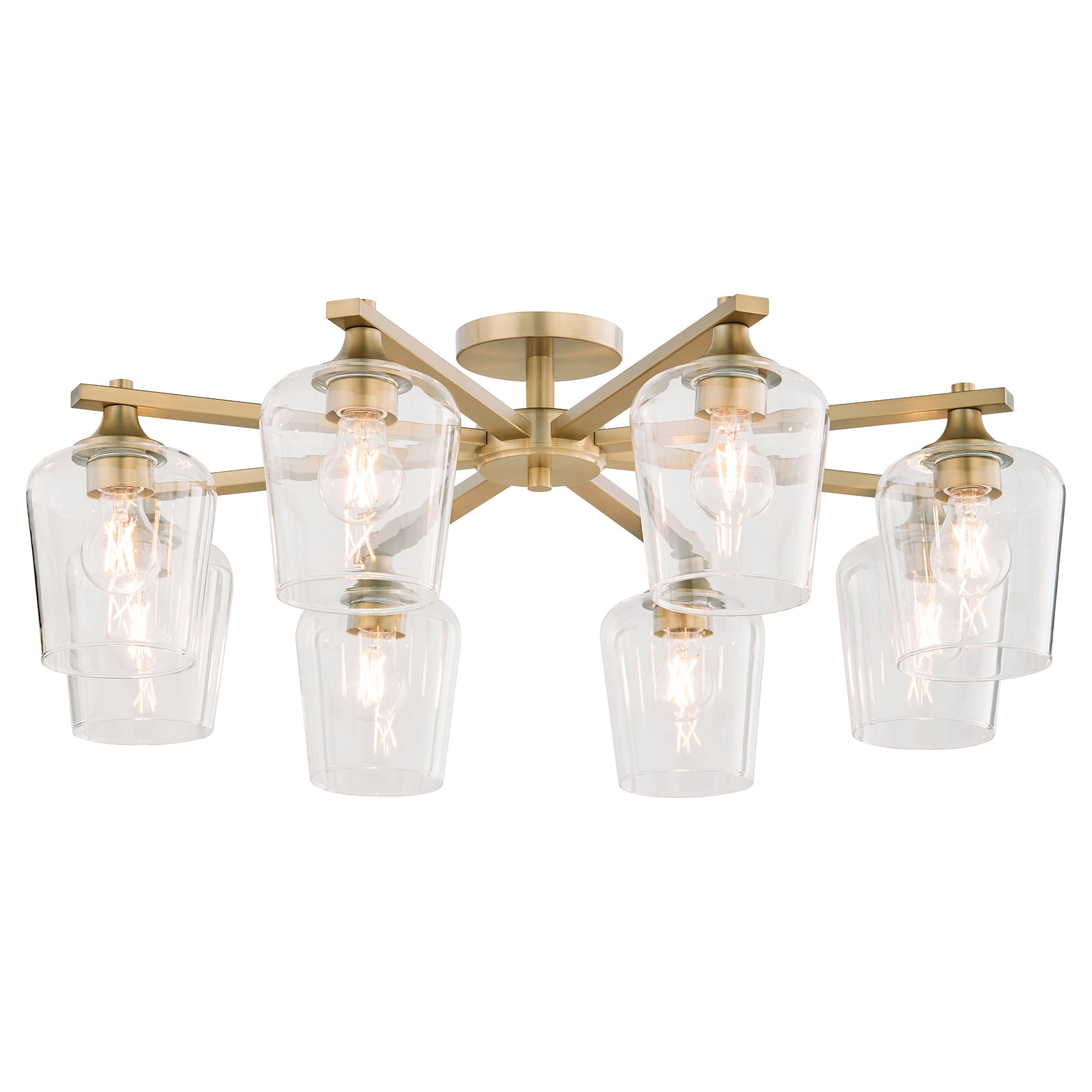 Quorum Veno 358-8-80 Ceiling Mount - Aged Brass