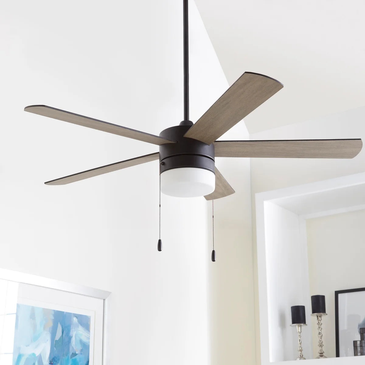 Quorum MAXWELL 37525-59 Fan Transitional - Matte Black