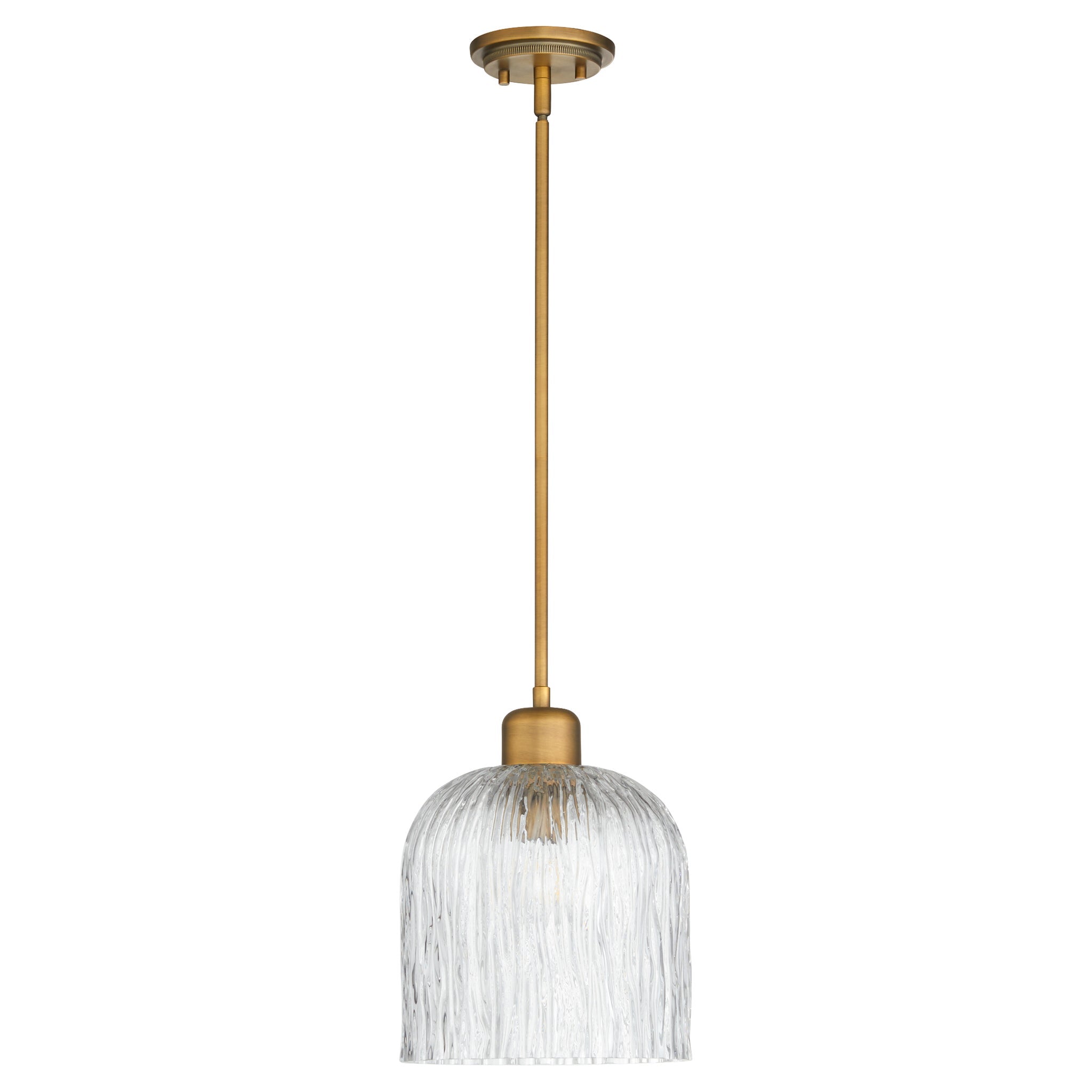 Quorum MERIAM 393-47 Pendant Transitional - Brushed Brass