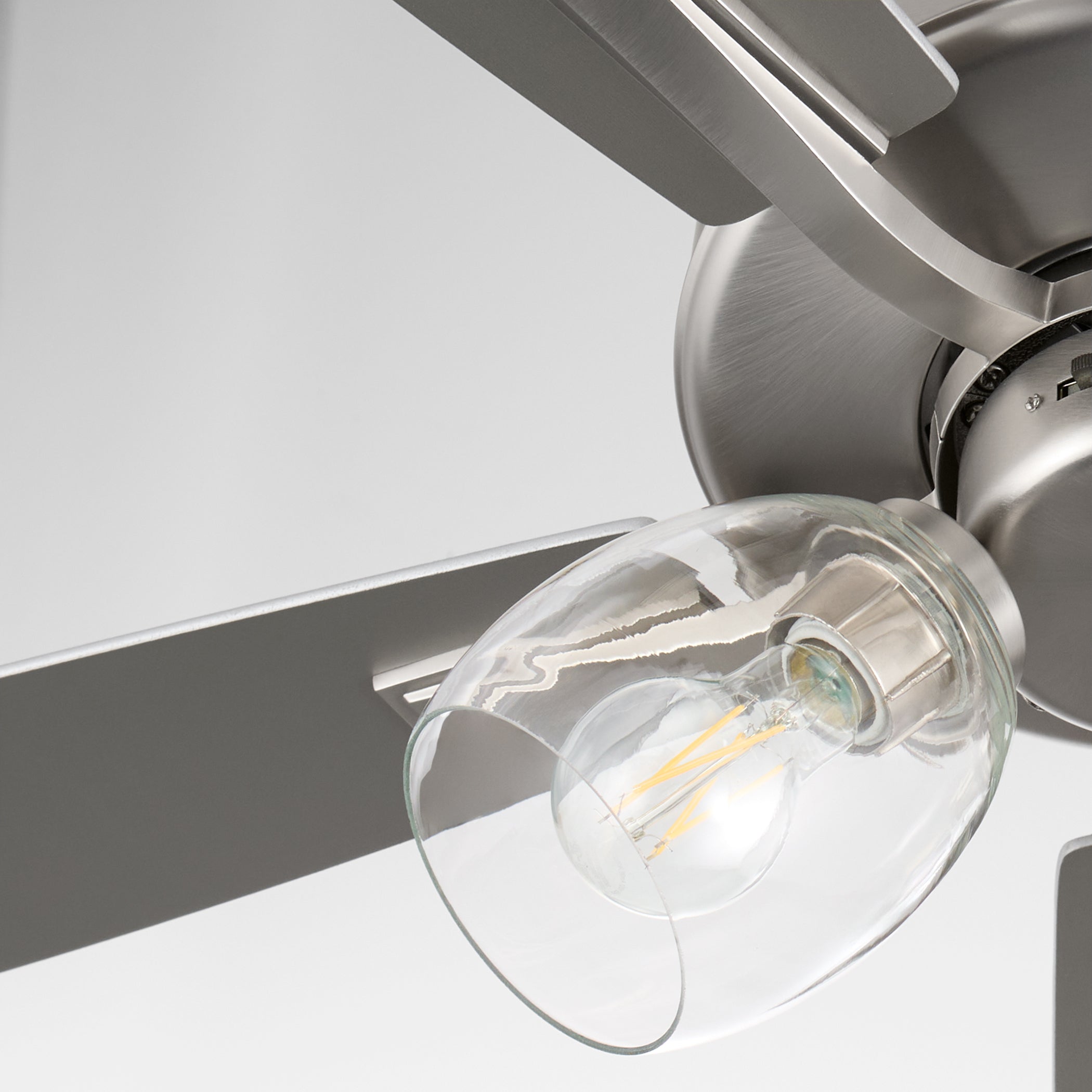 Quorum OVATION 4525-03165 Fan - Satin Nickel