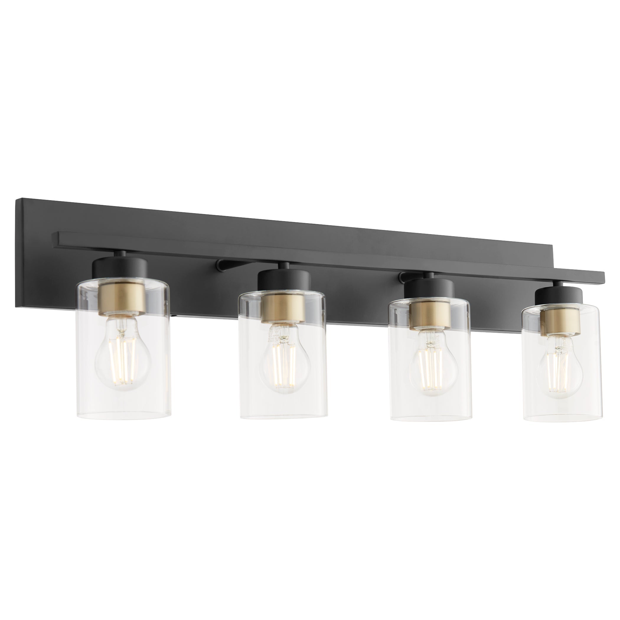 Quorum Carter 5012-4-59 Vanity - Matte Black