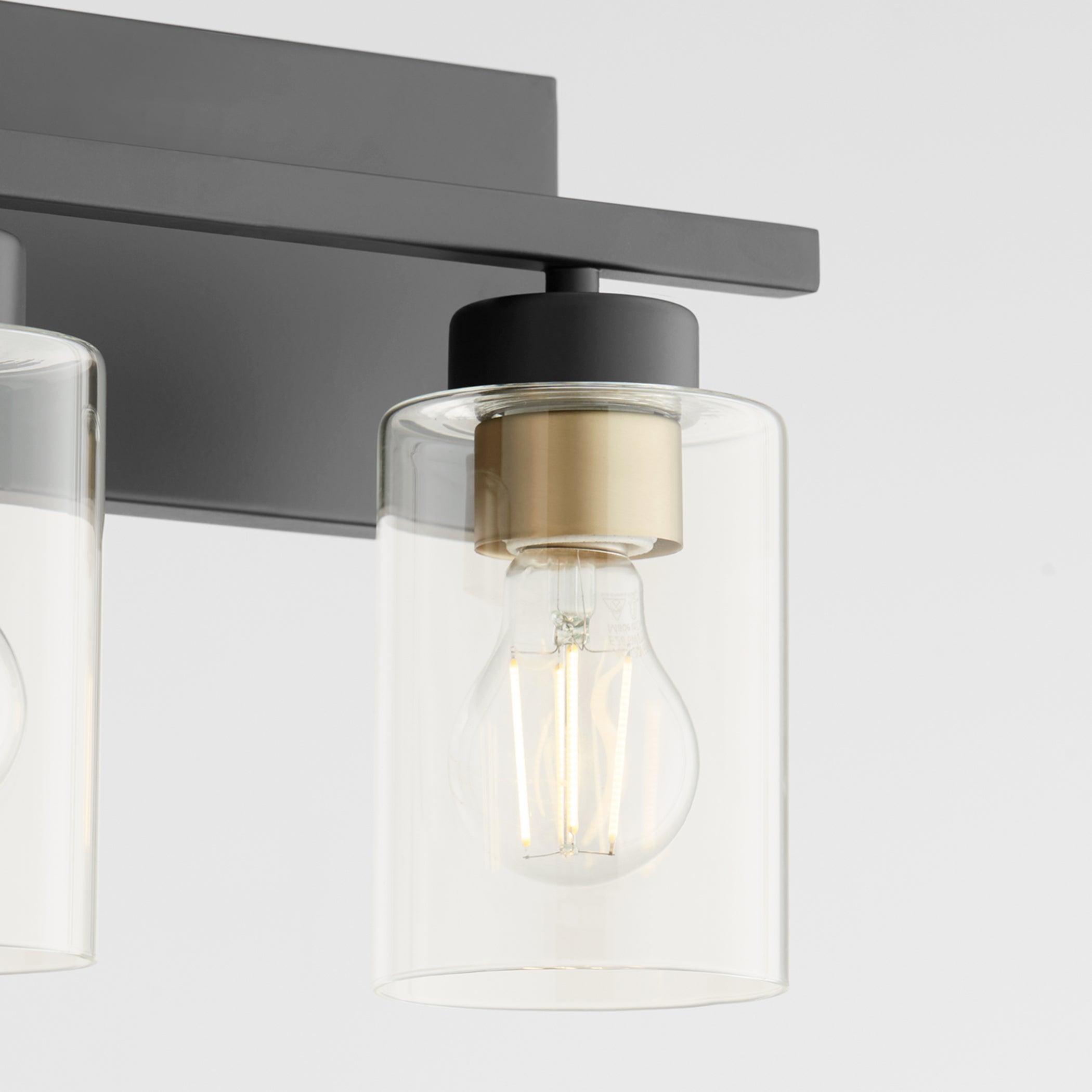 Quorum Carter 5012-4-59 Vanity - Matte Black