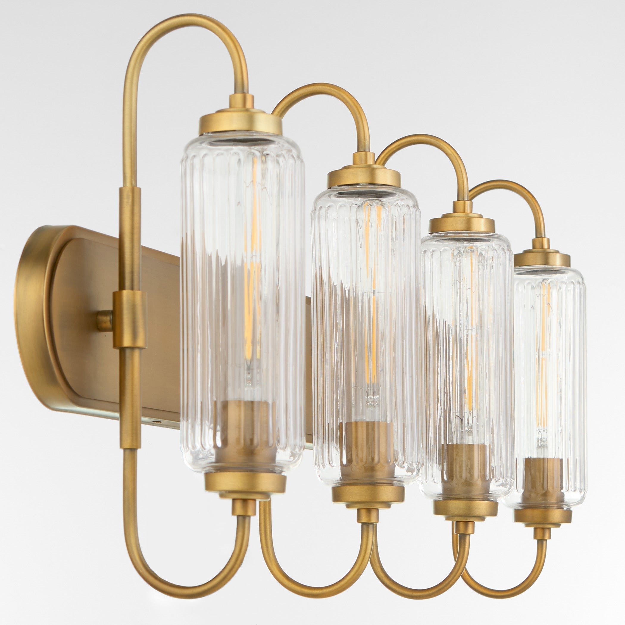 Quorum WHITMIRE 5015-4-47 Bathroom Fixture - Brushed Brass