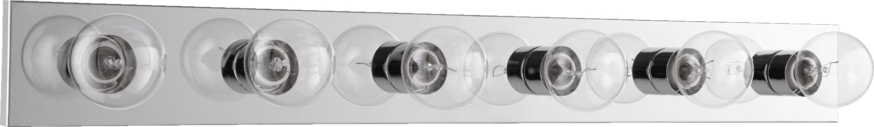 Oxygen by Quorum 5016-6-14 Vanity Light Fixture, UL Damp Rated, Chrome
