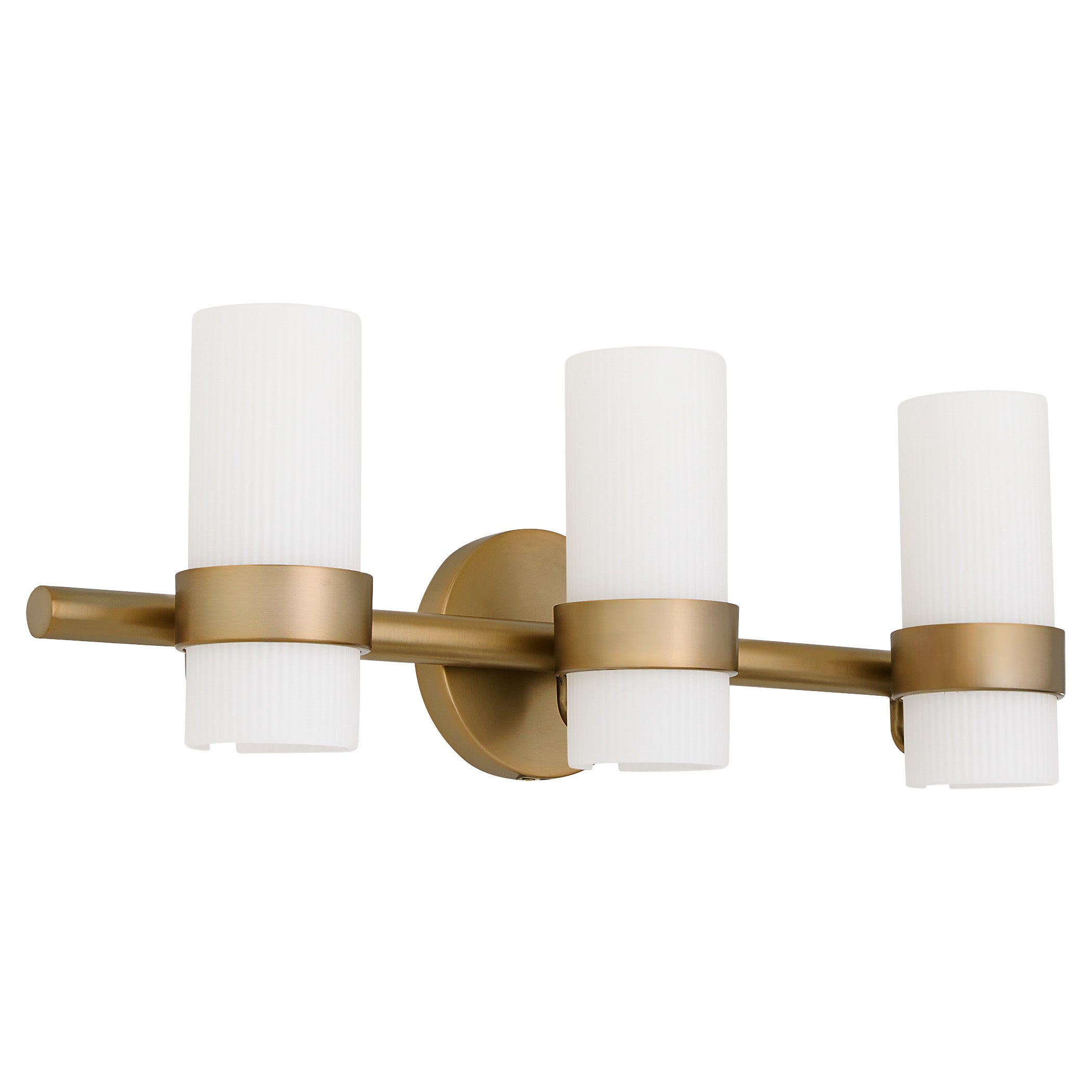 Quorum SOJOURN 5169-3-47 Bathroom Fixture - Brushed Brass