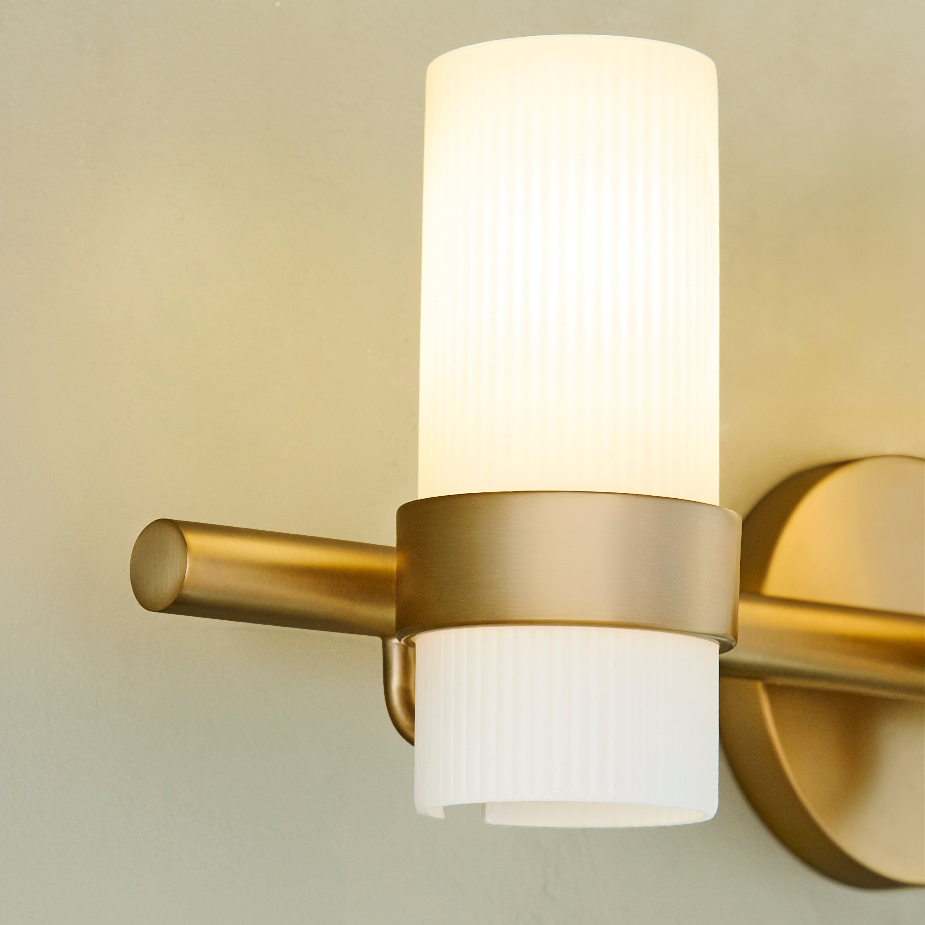 Quorum SOJOURN 5169-3-47 Bathroom Fixture - Brushed Brass