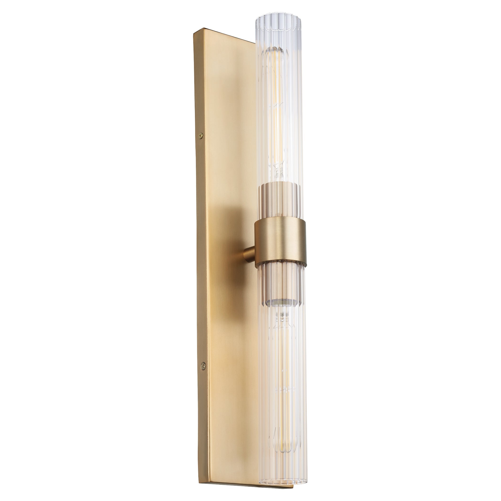 Quorum Sheridan 522-2-80 Wall Mount - Aged Brass