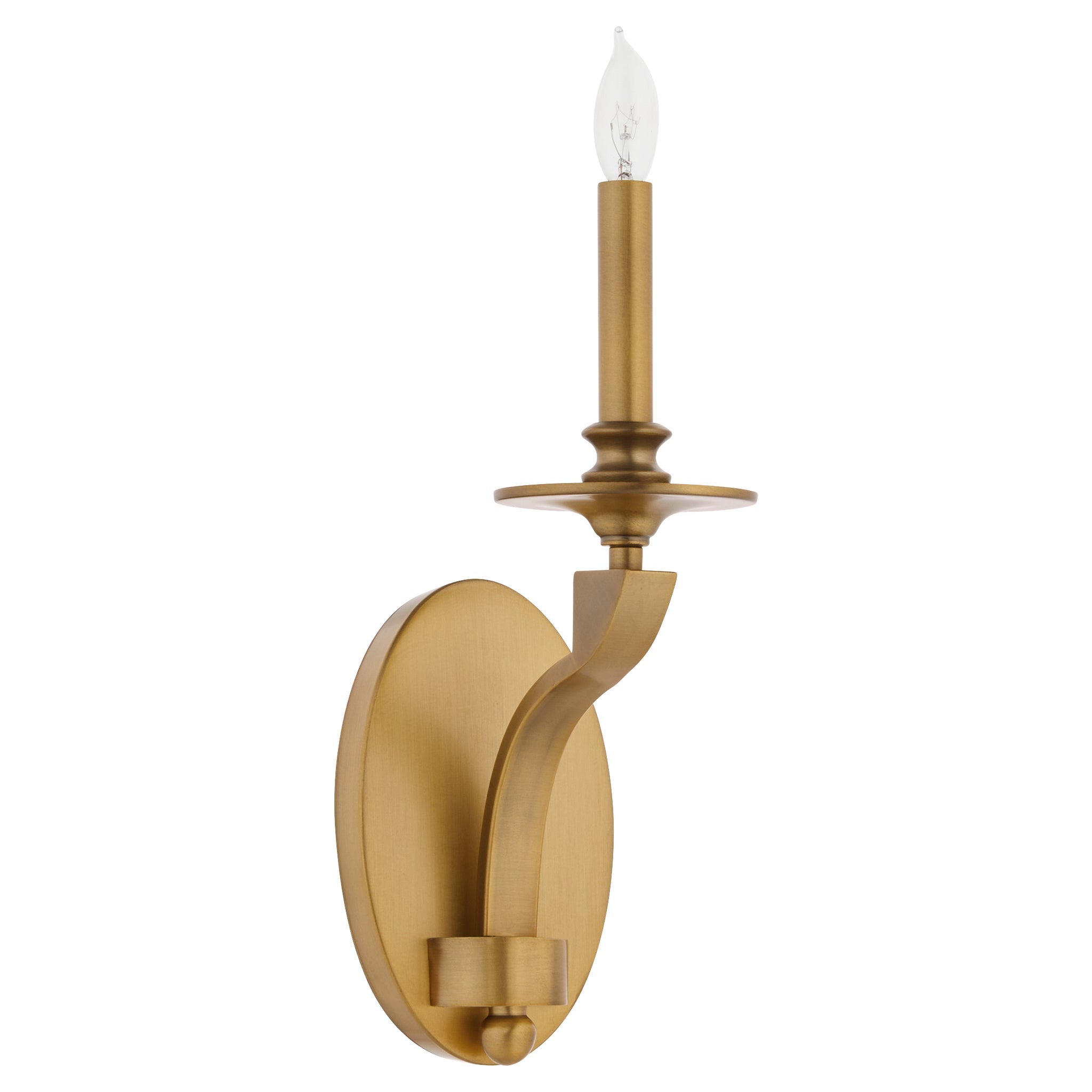 Quorum CHANTELLE 5240-1-47 Sconce Transitional - Brushed Brass