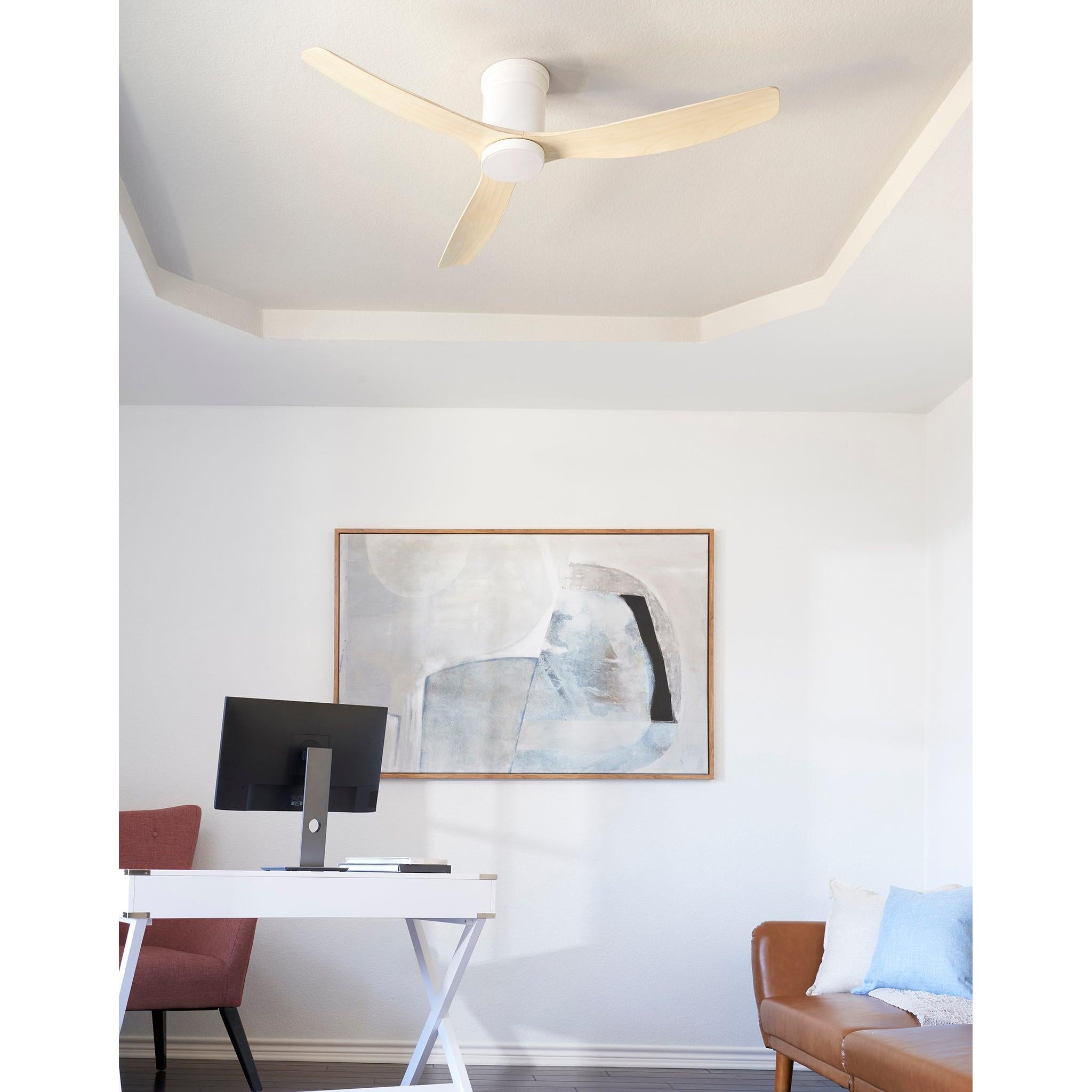 Quorum Dayton 52523-8 Patio Fan - Studio White