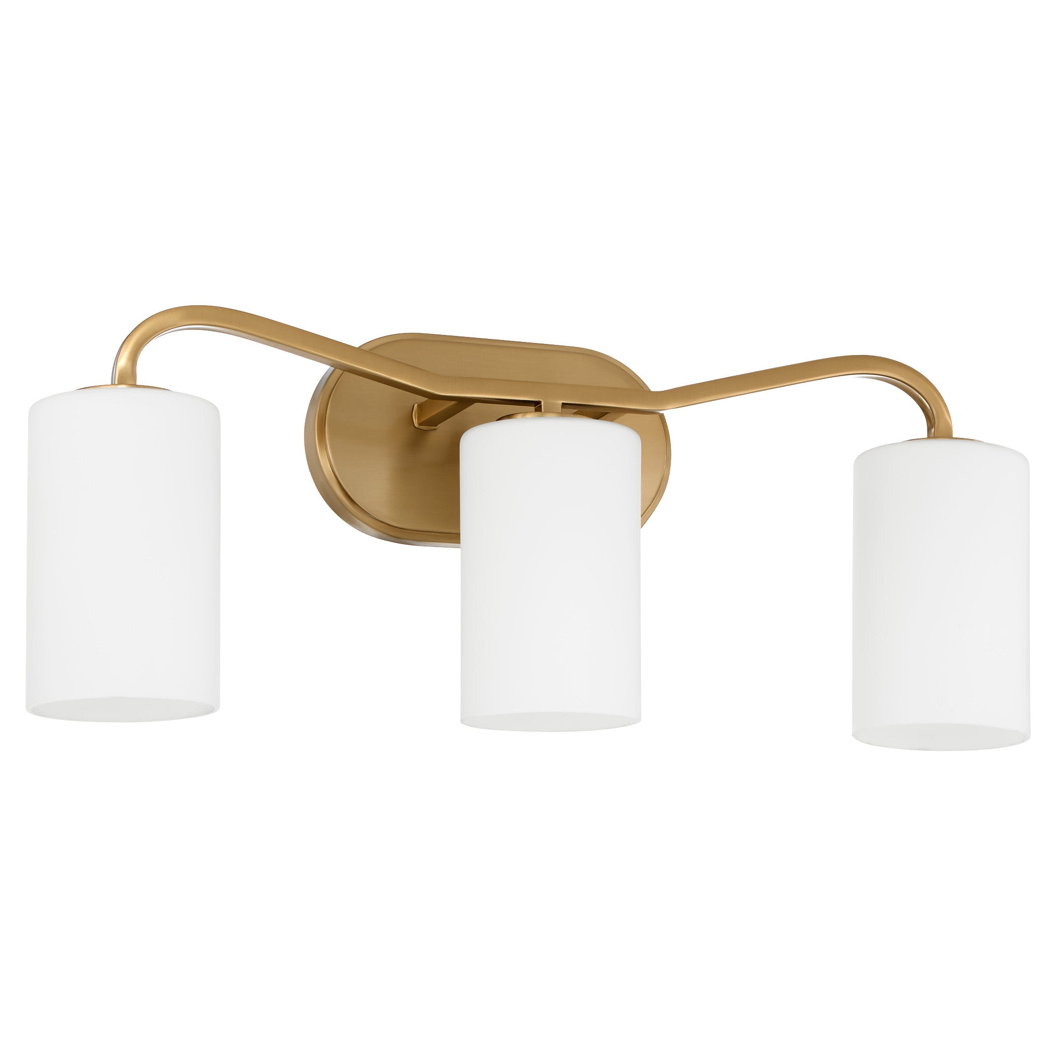 Quorum RUTHERFORD 5307-3-47 Bathroom Fixture - Brushed Brass