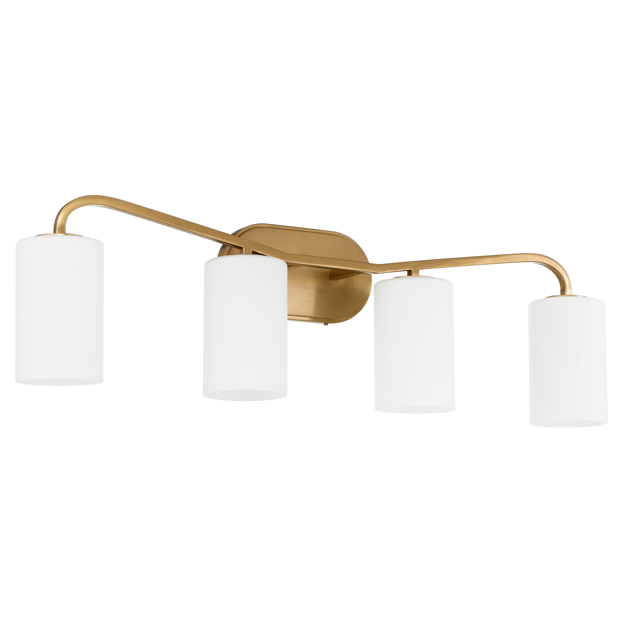 Quorum RUTHERFORD 5307-4-47 Bathroom Fixture - Brushed Brass
