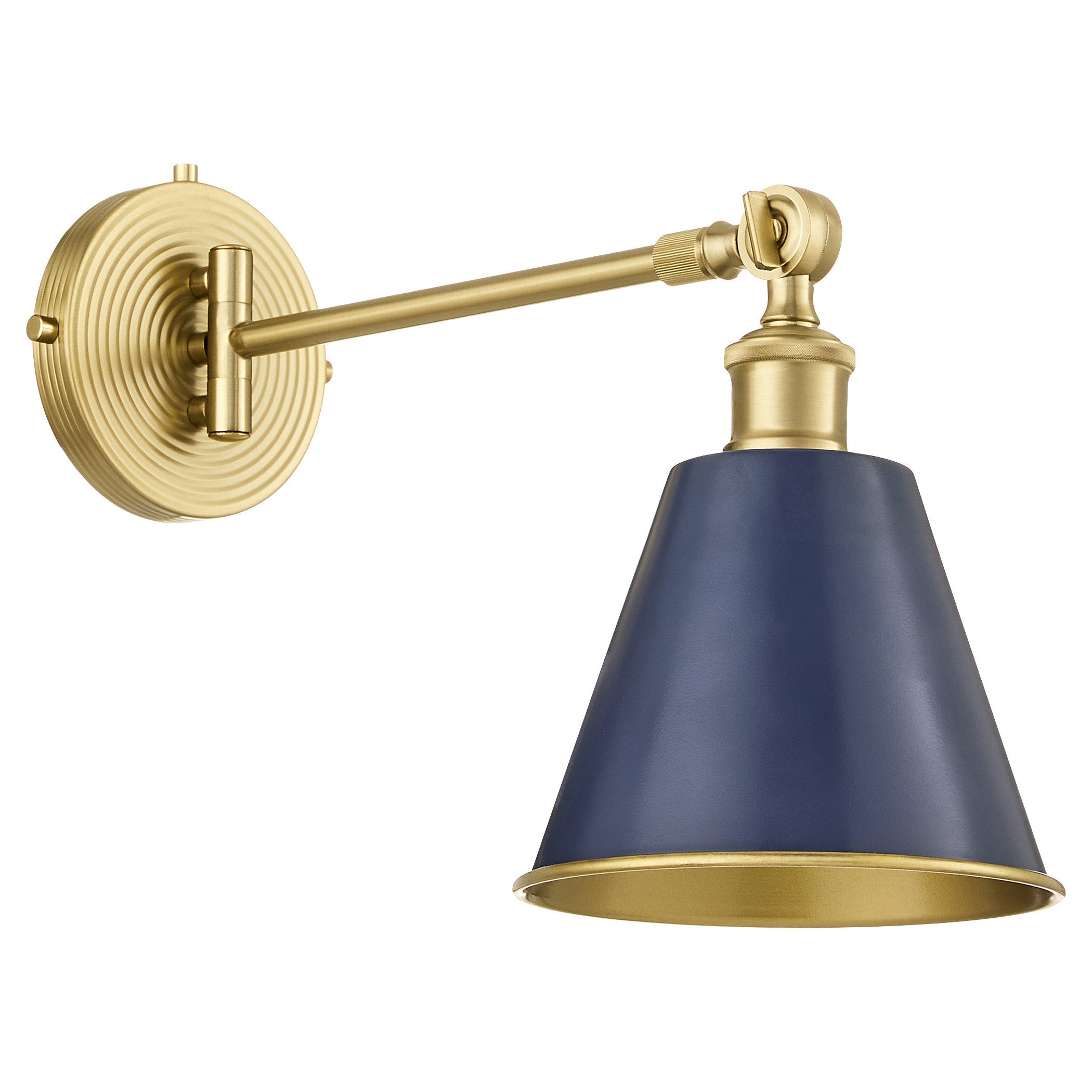 Quorum BAILEY 5320-1-3280 Sconce - Blue Aged Brass