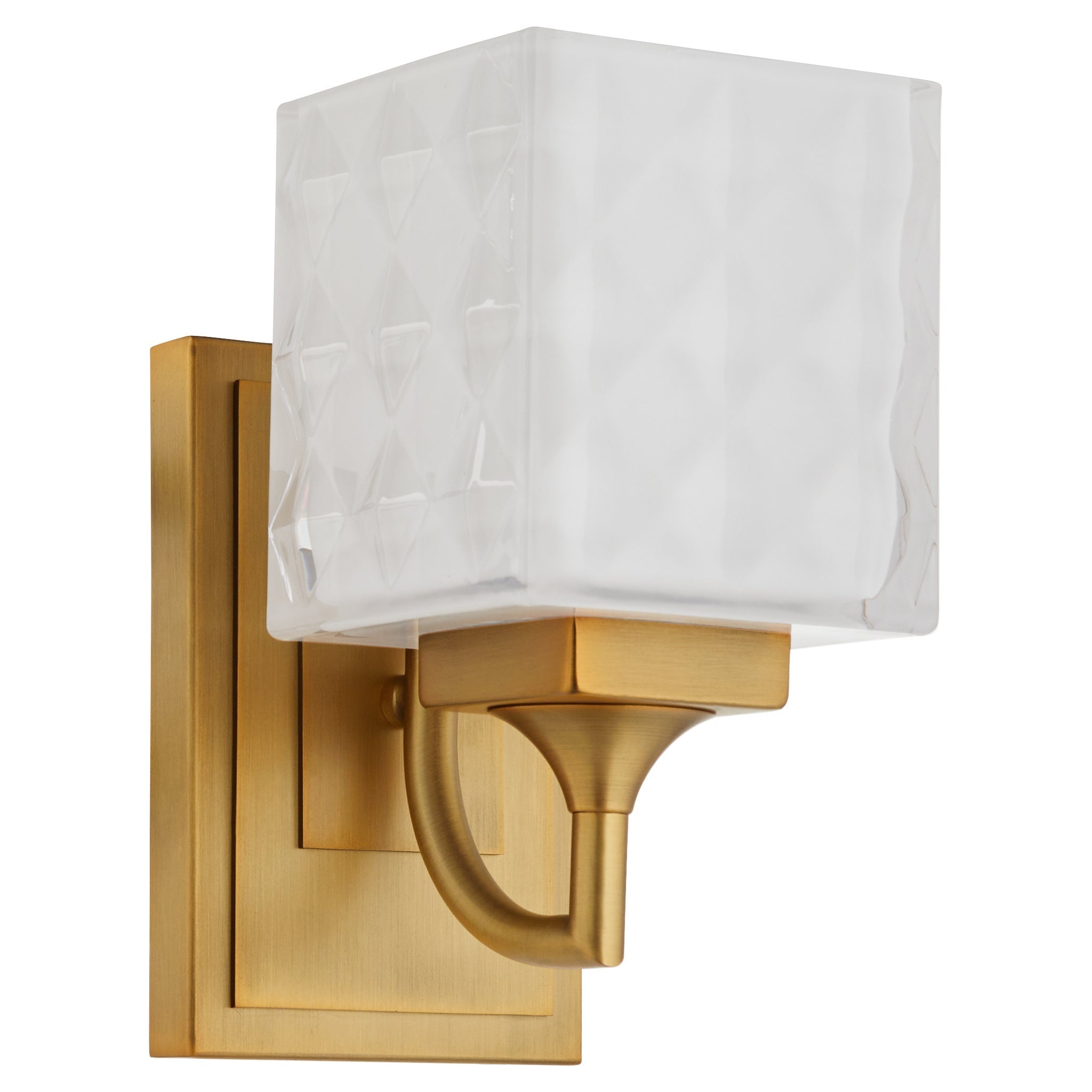 Quorum DIAMONTE 5502-1-47 Sconce Transitional - Brushed Brass