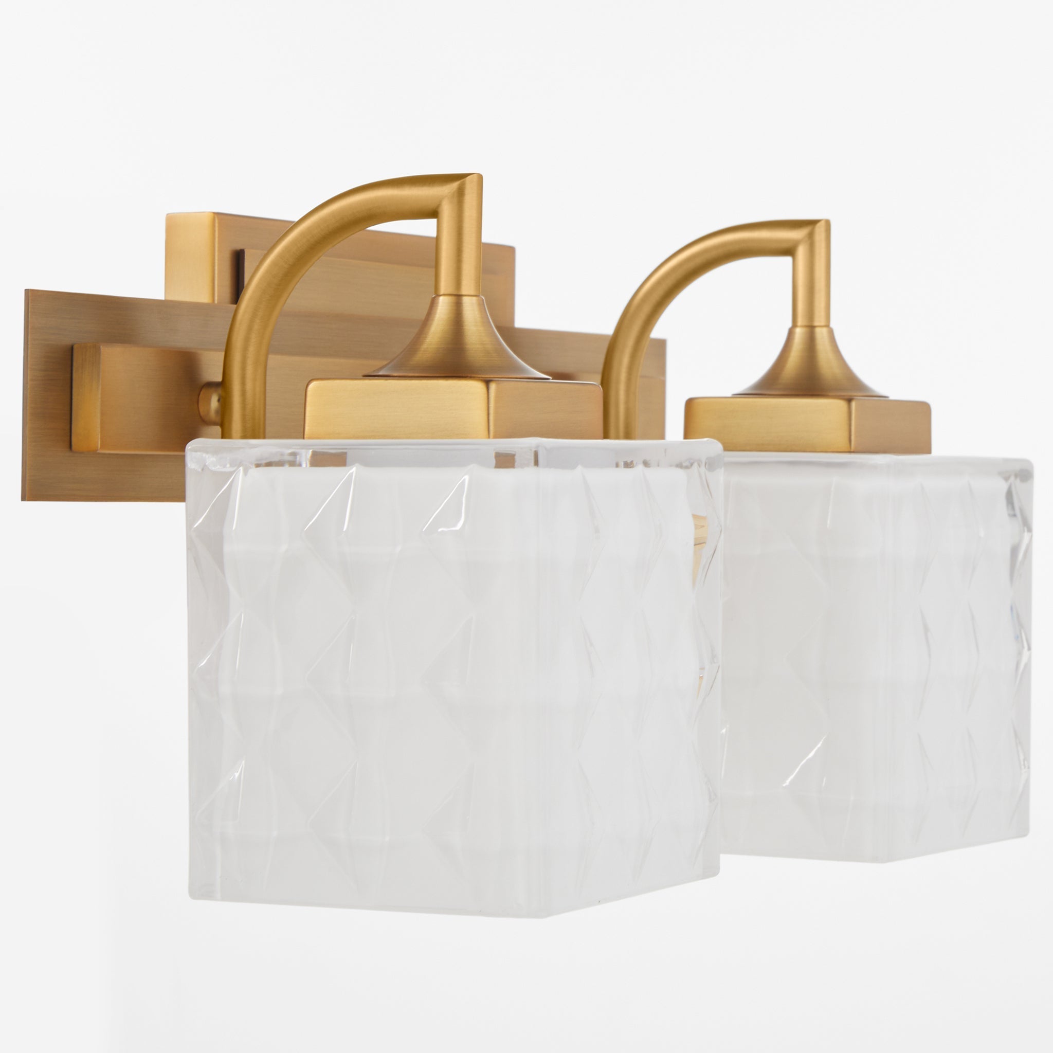 Quorum DIAMONTE 5502-2-47 Bathroom Fixture Transitional - Brushed Brass