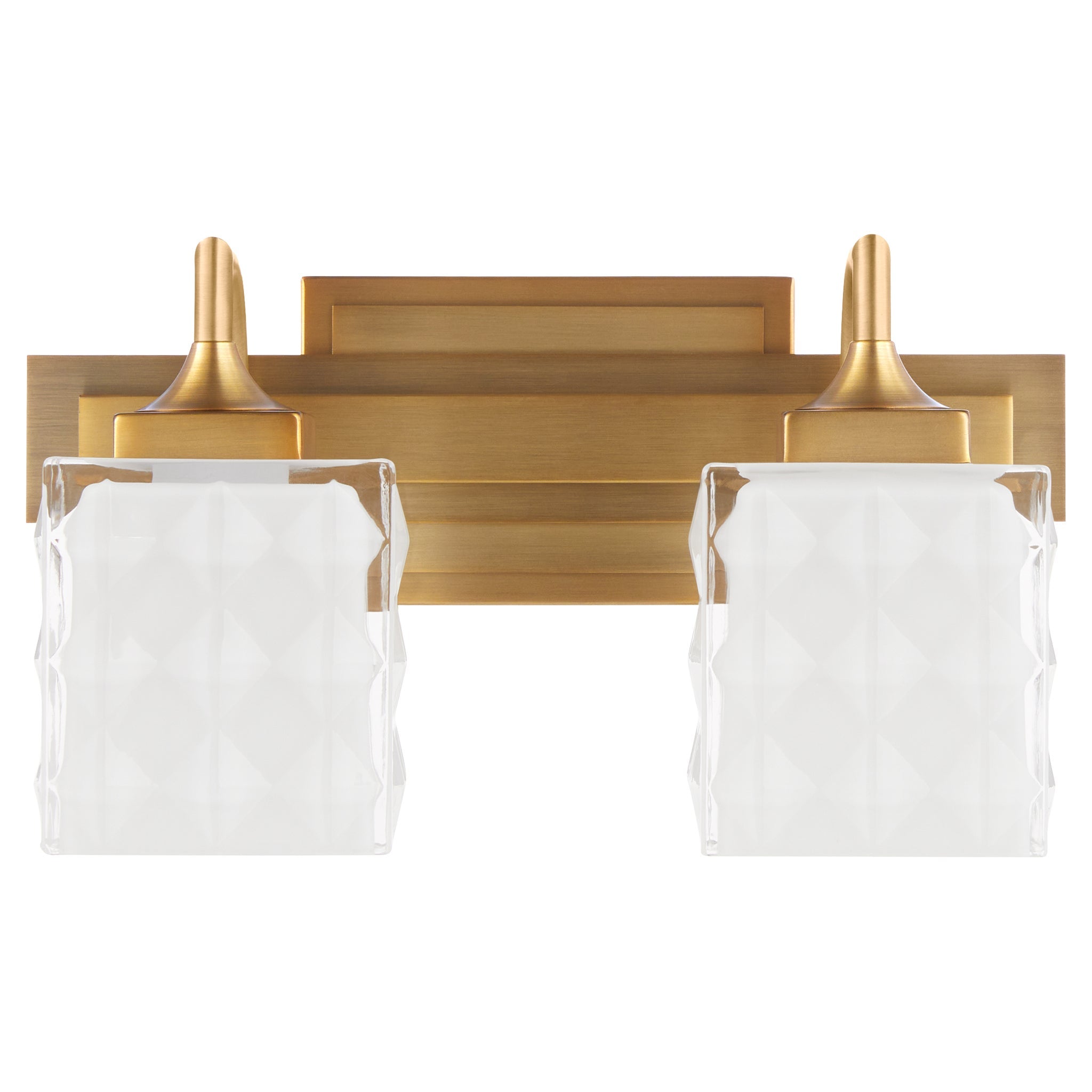 Quorum DIAMONTE 5502-2-47 Bathroom Fixture Transitional - Brushed Brass