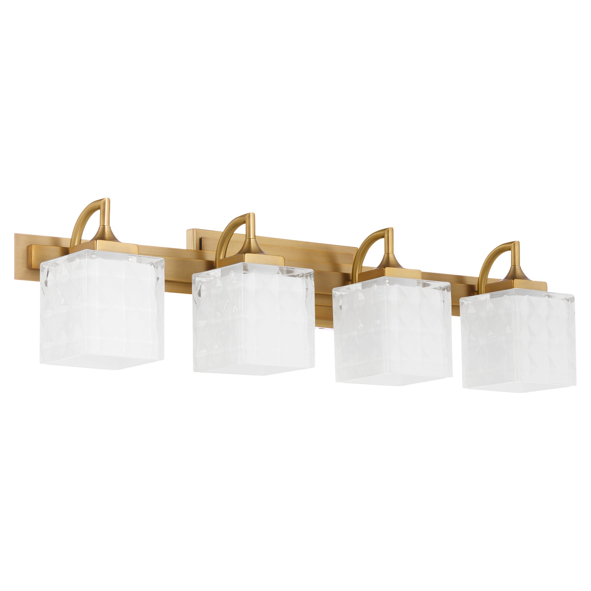 Quorum DIAMONTE 5502-4-47 Bathroom Fixture Transitional - Brushed Brass