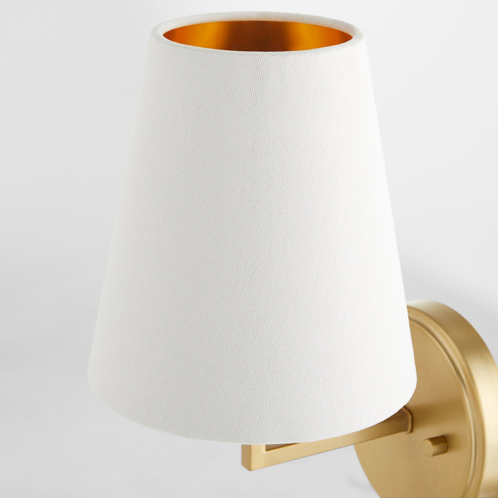 Quorum KARNES 5562-1-80 Sconce Transitional - Aged Brass