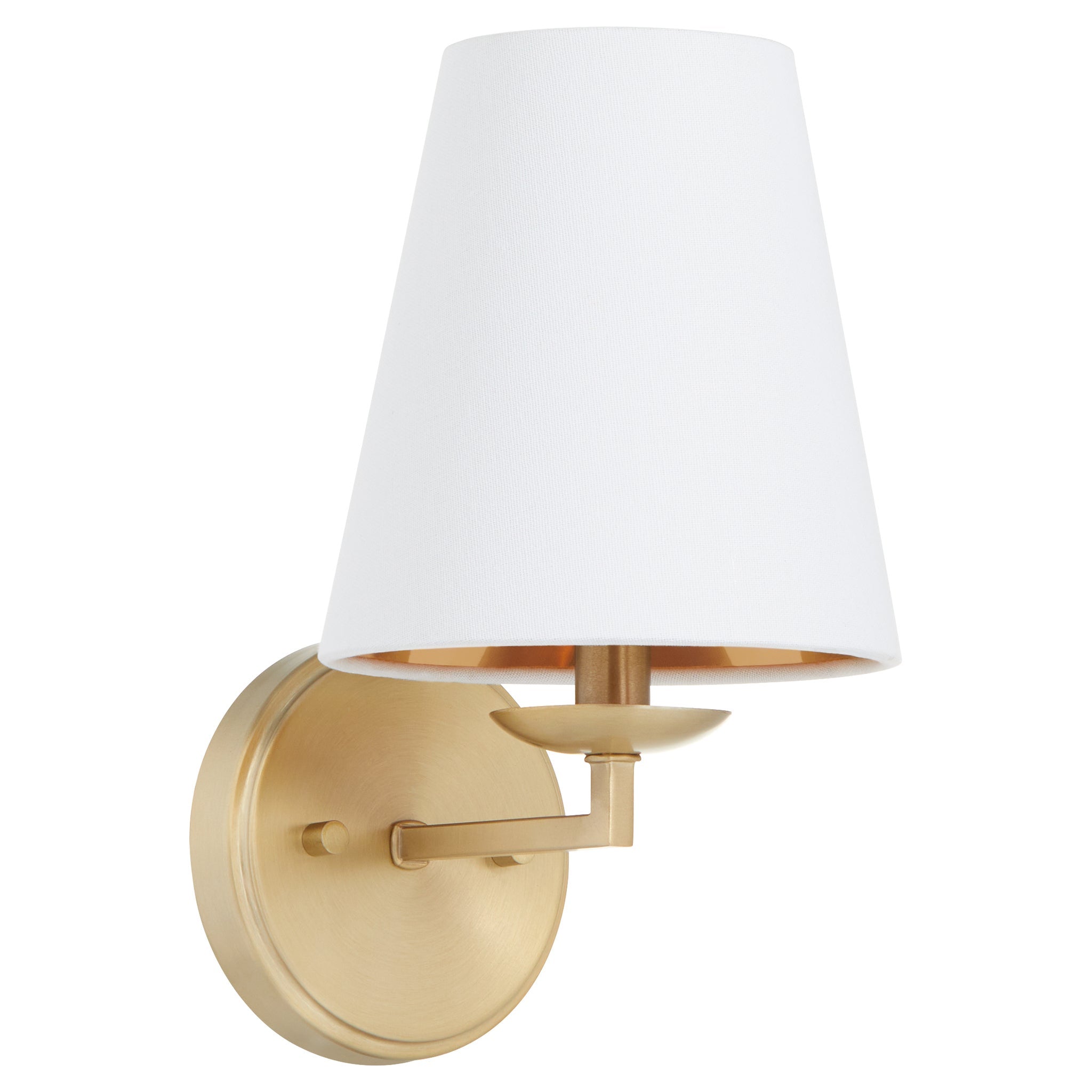 Quorum KARNES 5562-1-80 Sconce Transitional - Aged Brass