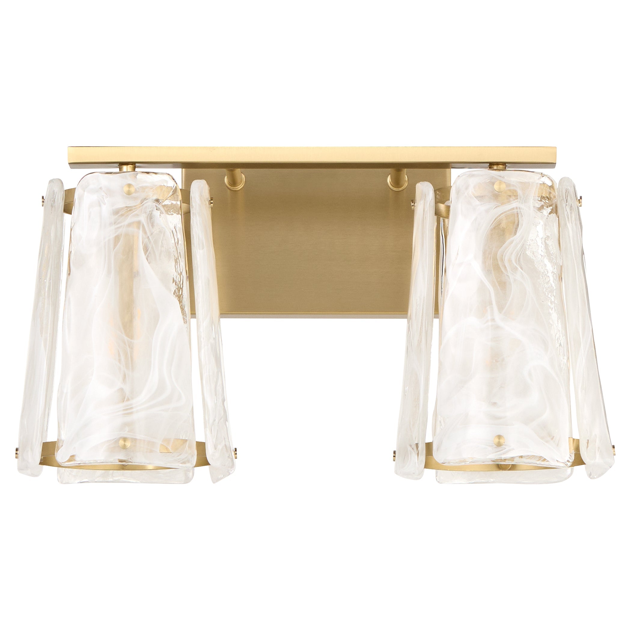 Quorum Prestige 5575-2-80 Vanity - Aged Brass