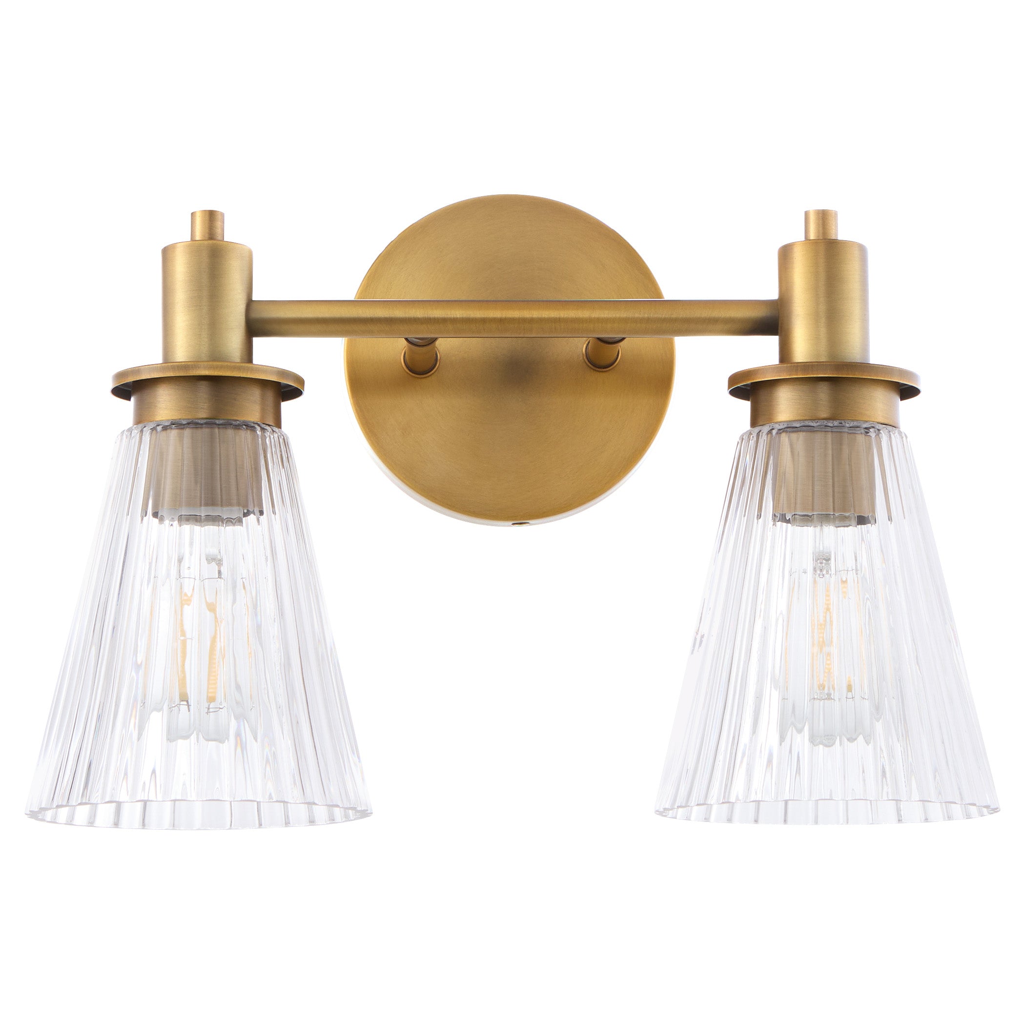 Quorum LAWTON 5803-2-47 Bathroom Fixture - Brushed Brass