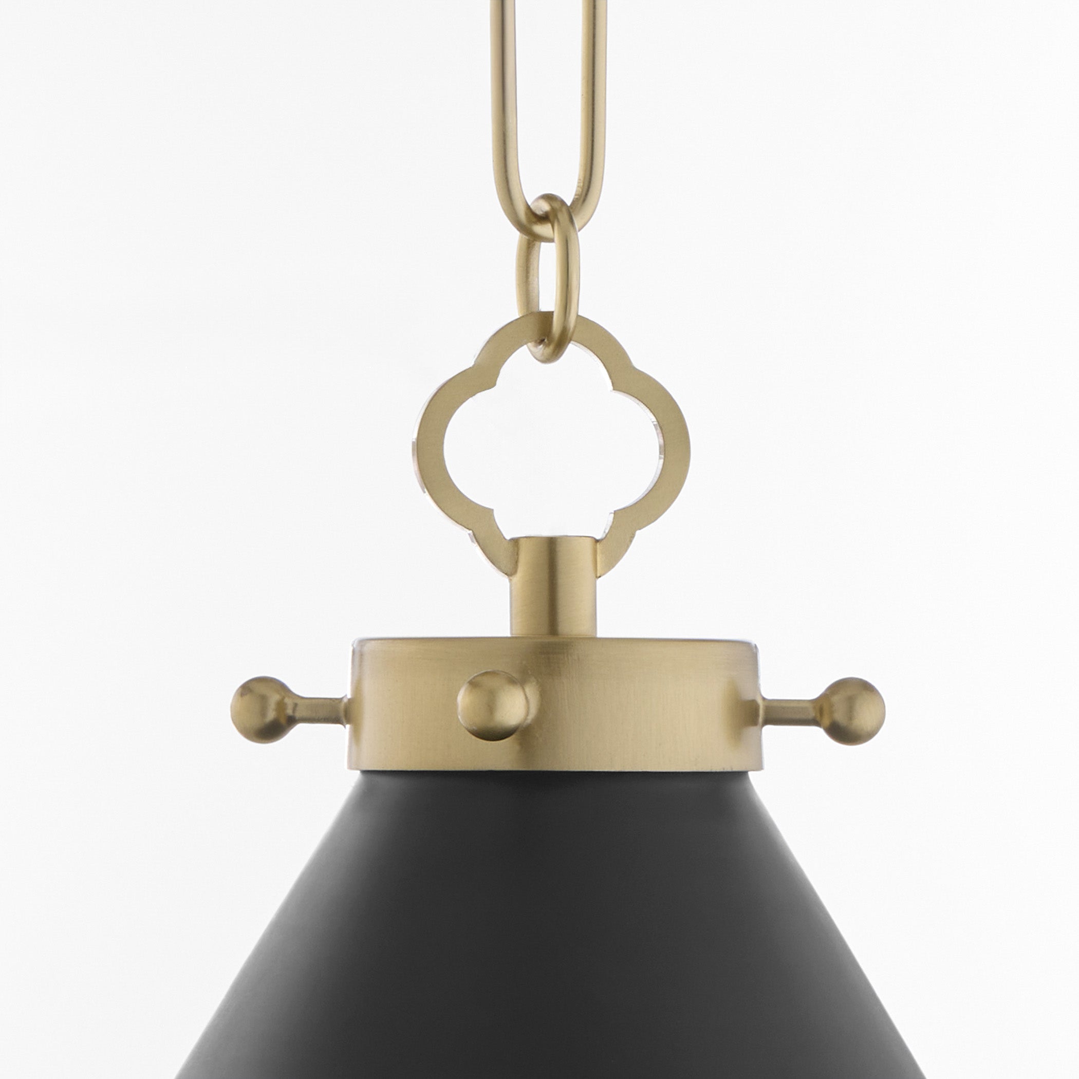 Quorum BONNEL 5863-1-5980 Sconce - Matte Black Aged Brass