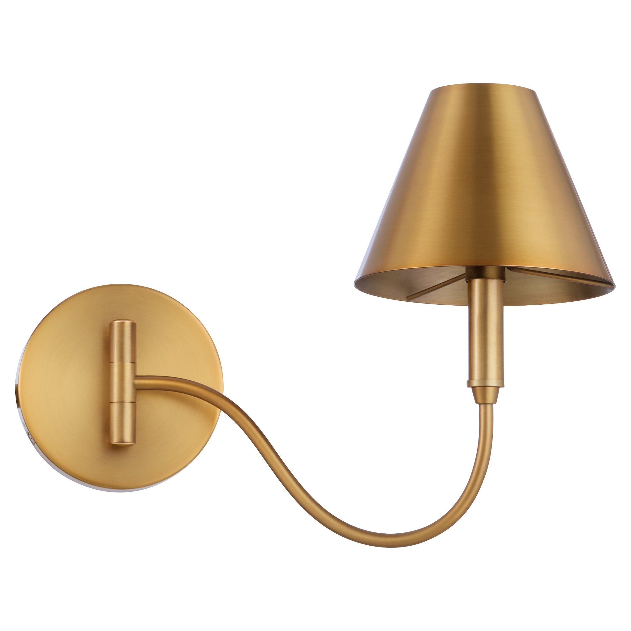 Quorum WALTZ 5914-1-47 Sconce Transitional - Brushed Brass