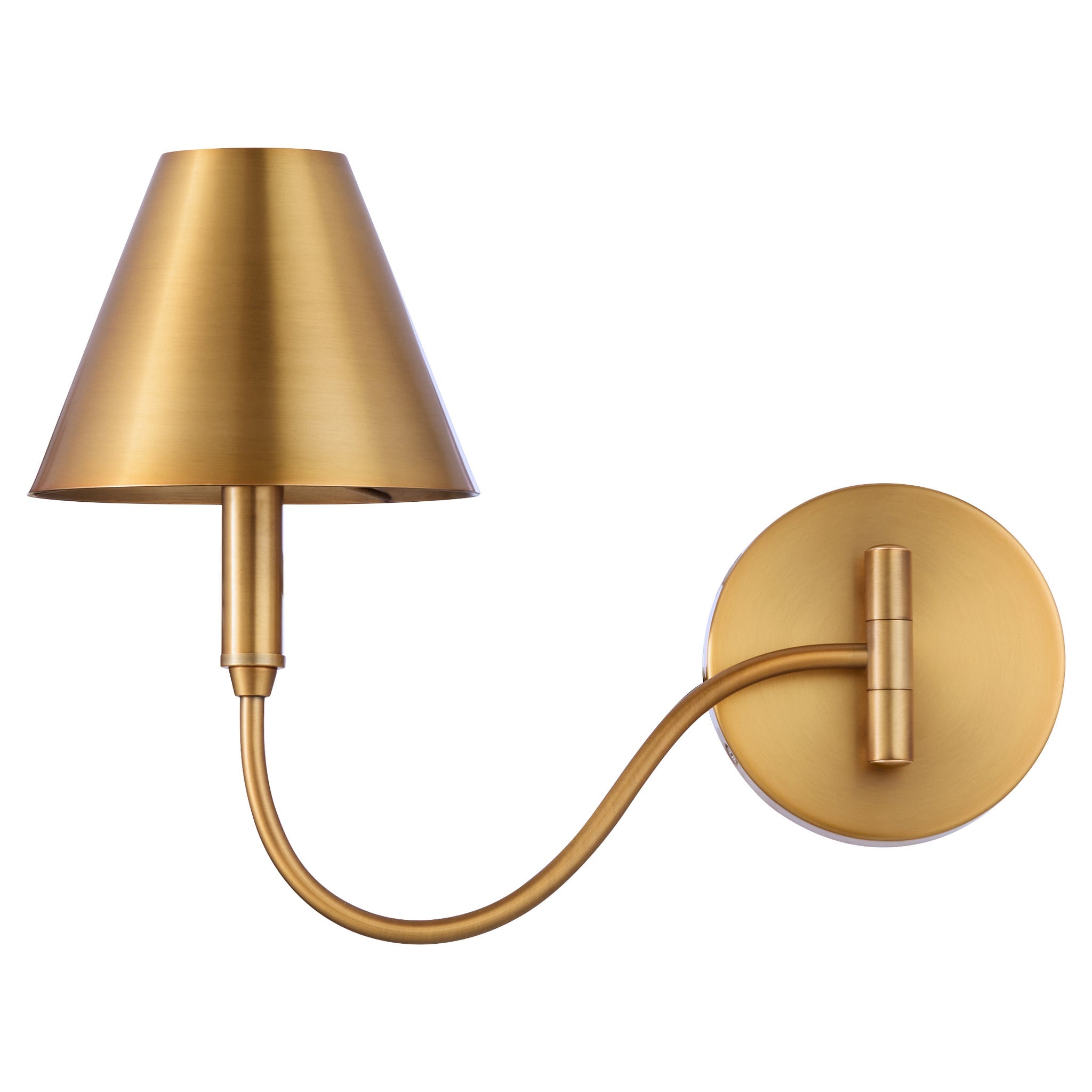 Quorum WALTZ 5914-1-47 Sconce Transitional - Brushed Brass