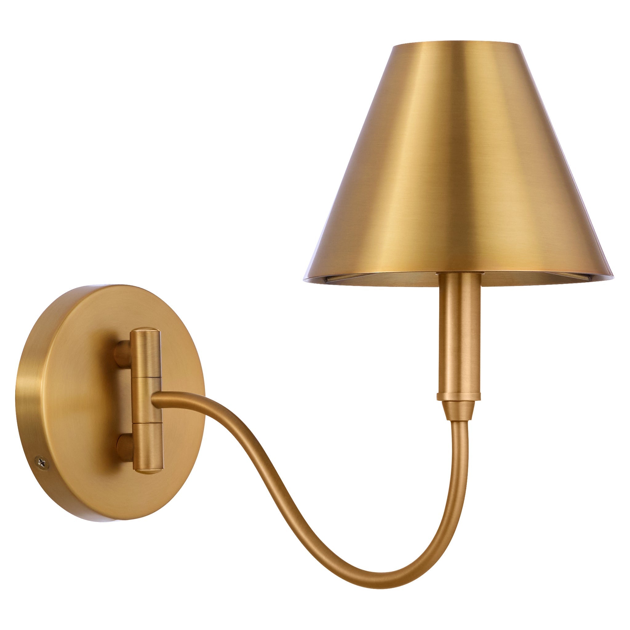 Quorum WALTZ 5914-1-47 Sconce Transitional - Brushed Brass