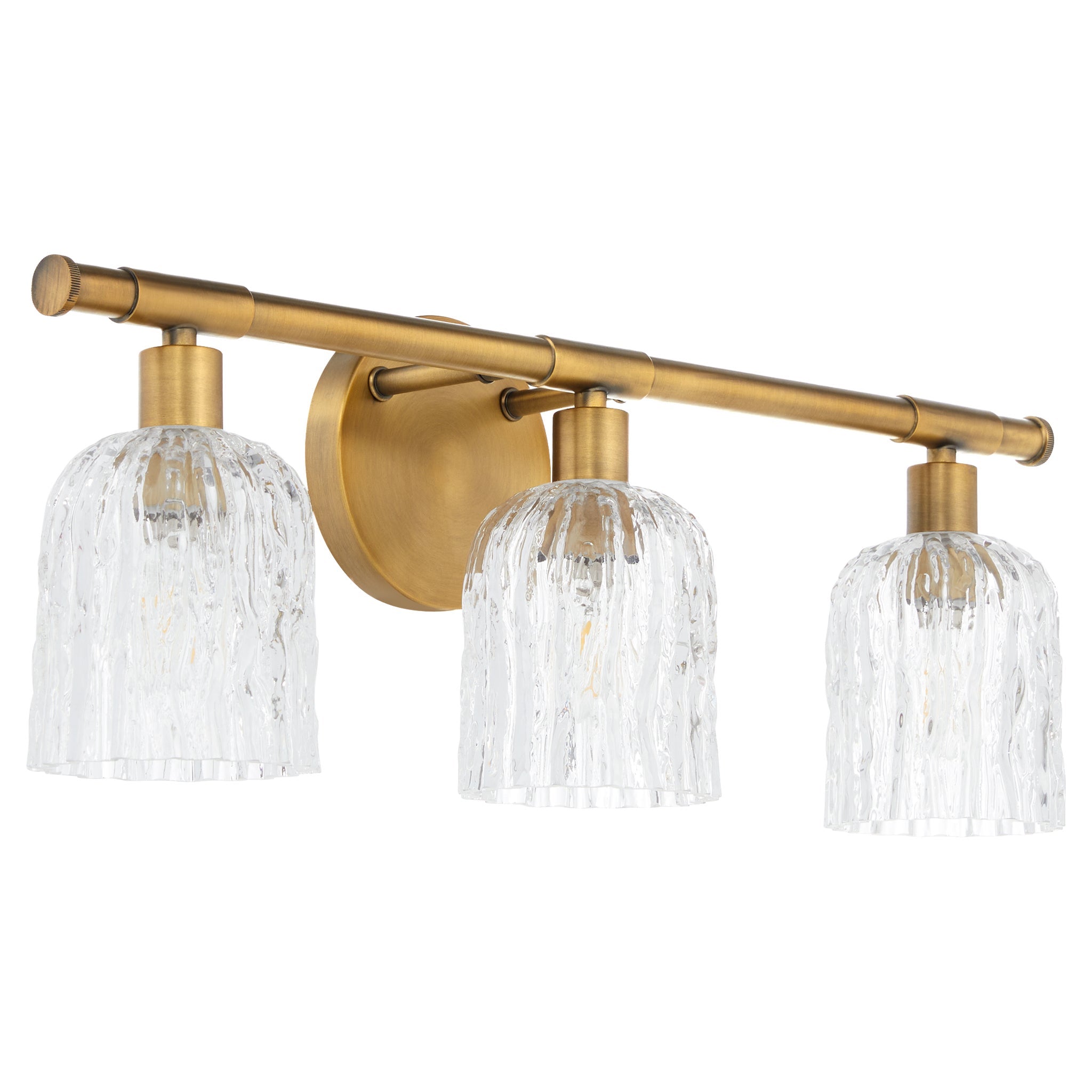 Quorum MERIAM 593-3-47 Bathroom Fixture Transitional - Brushed Brass