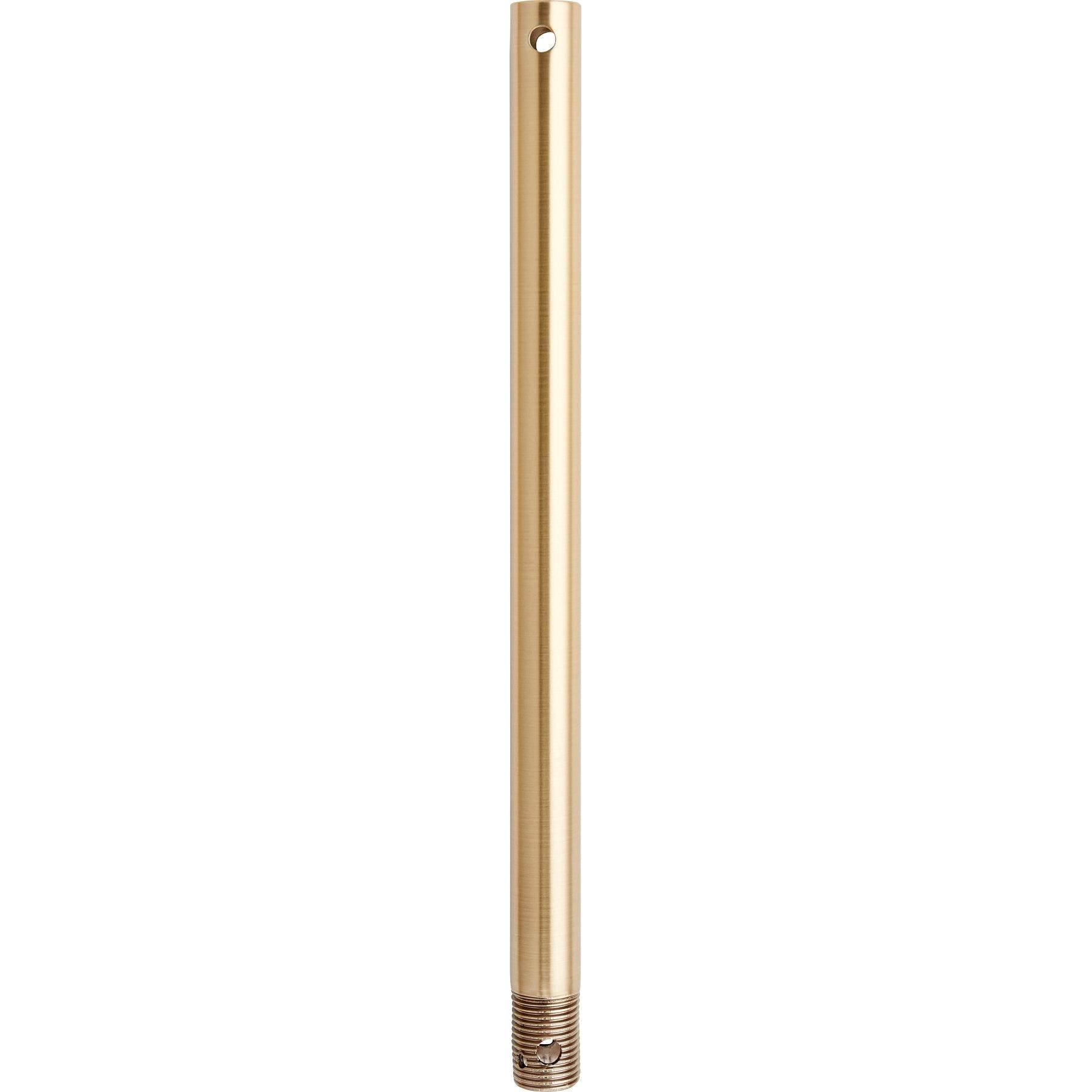 Quorum 6-1280 Downrod - Aged Brass