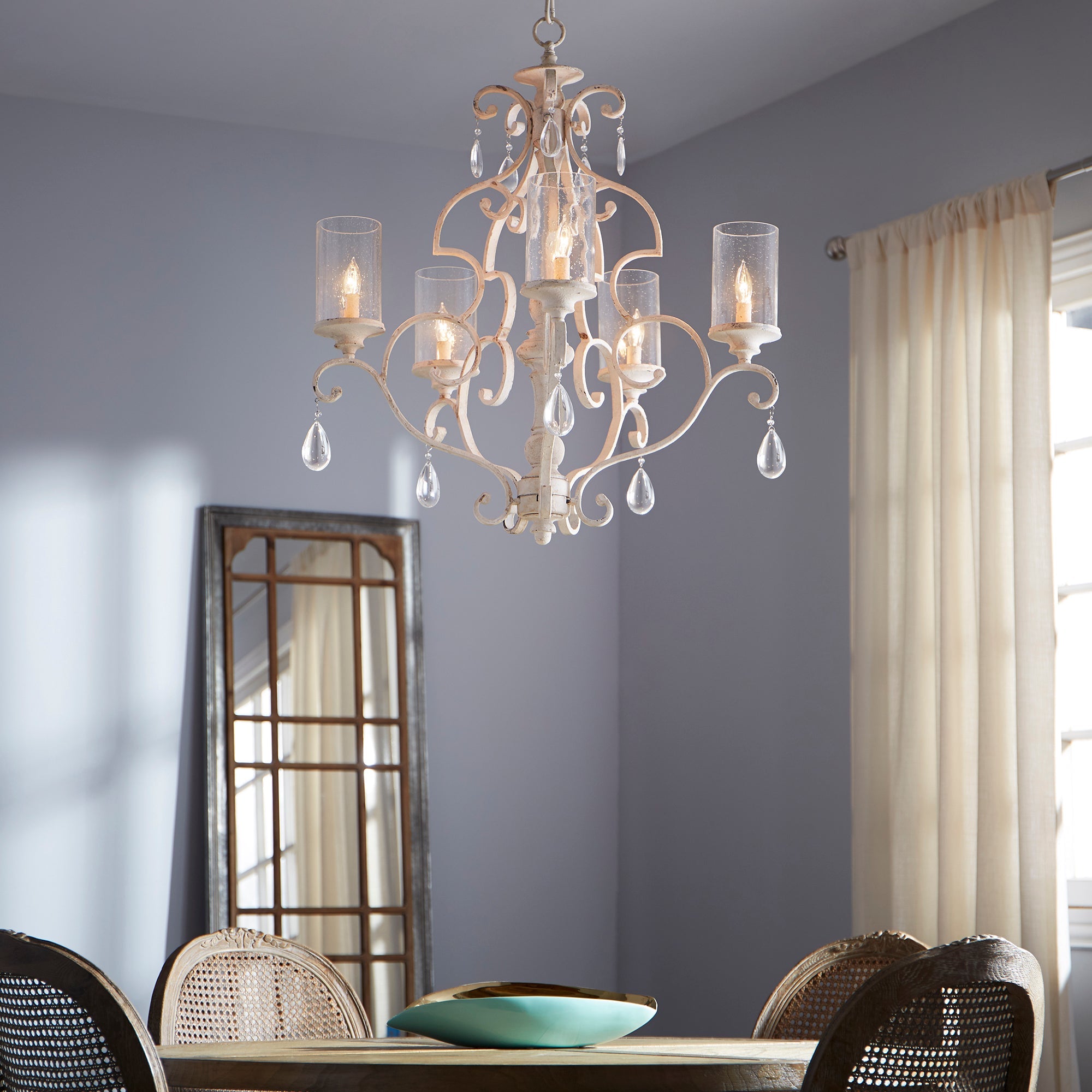 Quorum San Miguel 6073-5-70 Chandelier - Persian White