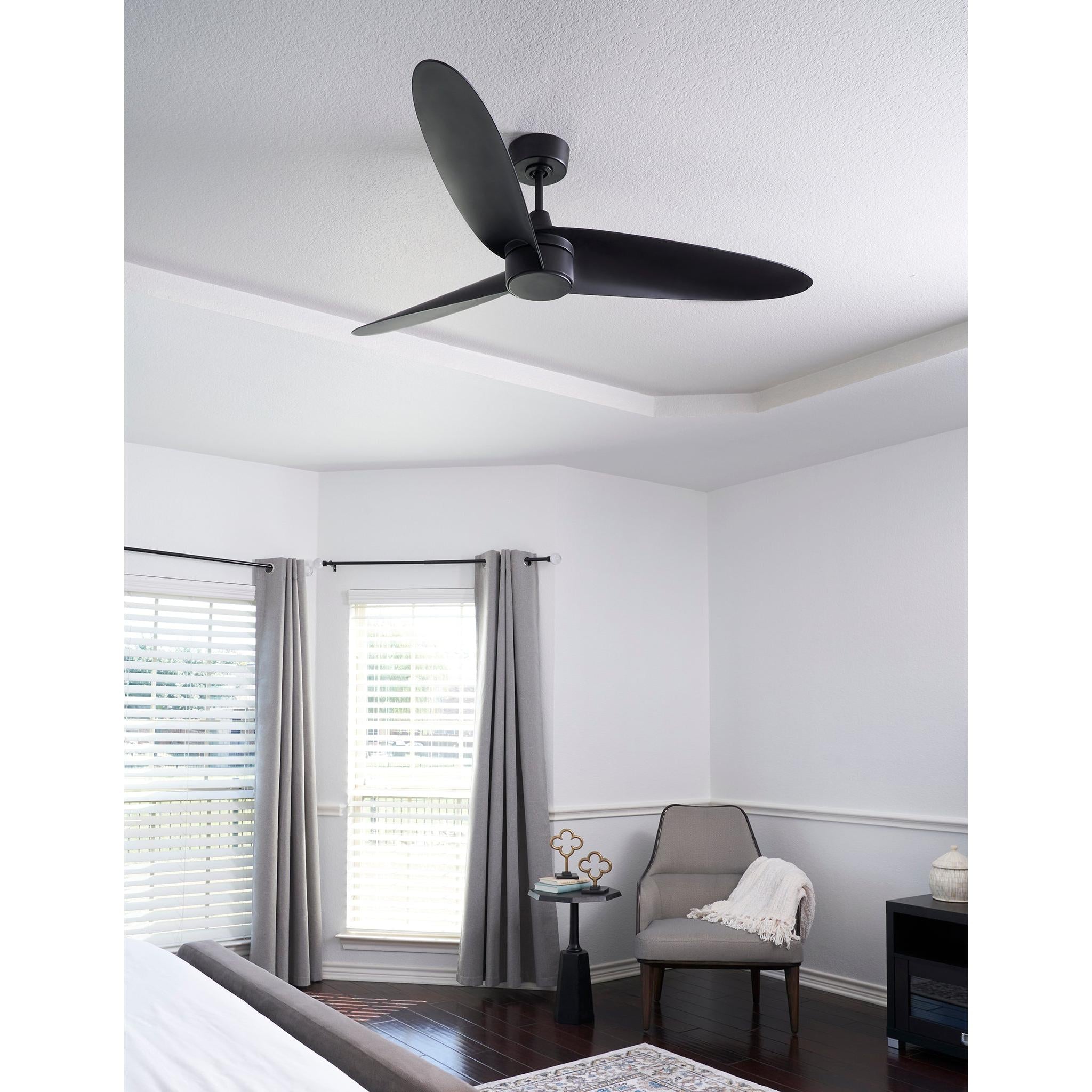 Quorum Brisa 61603-59 Patio Fan - Matte Black