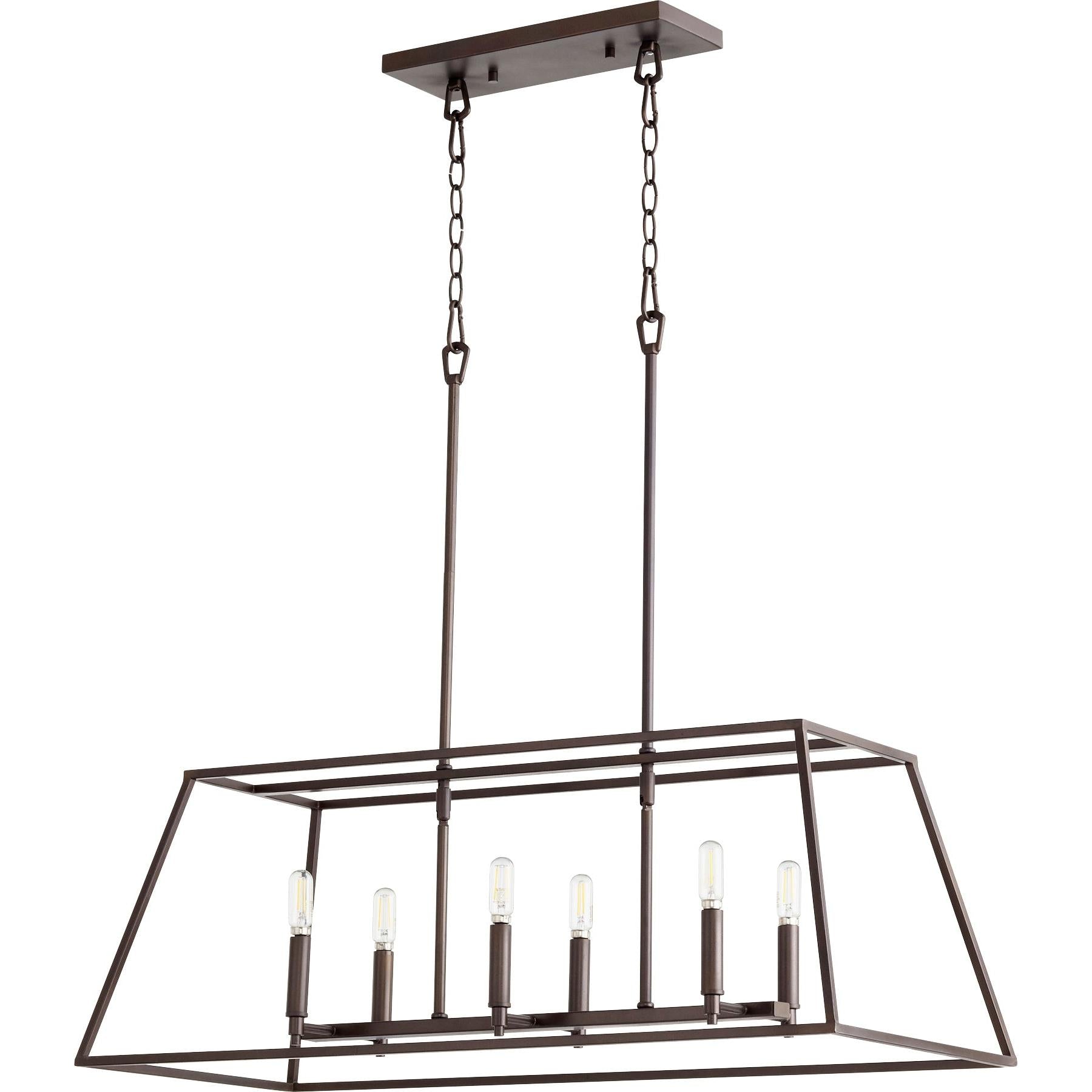 Quorum Gabriel 654-6-86 Entry - Oiled Bronze